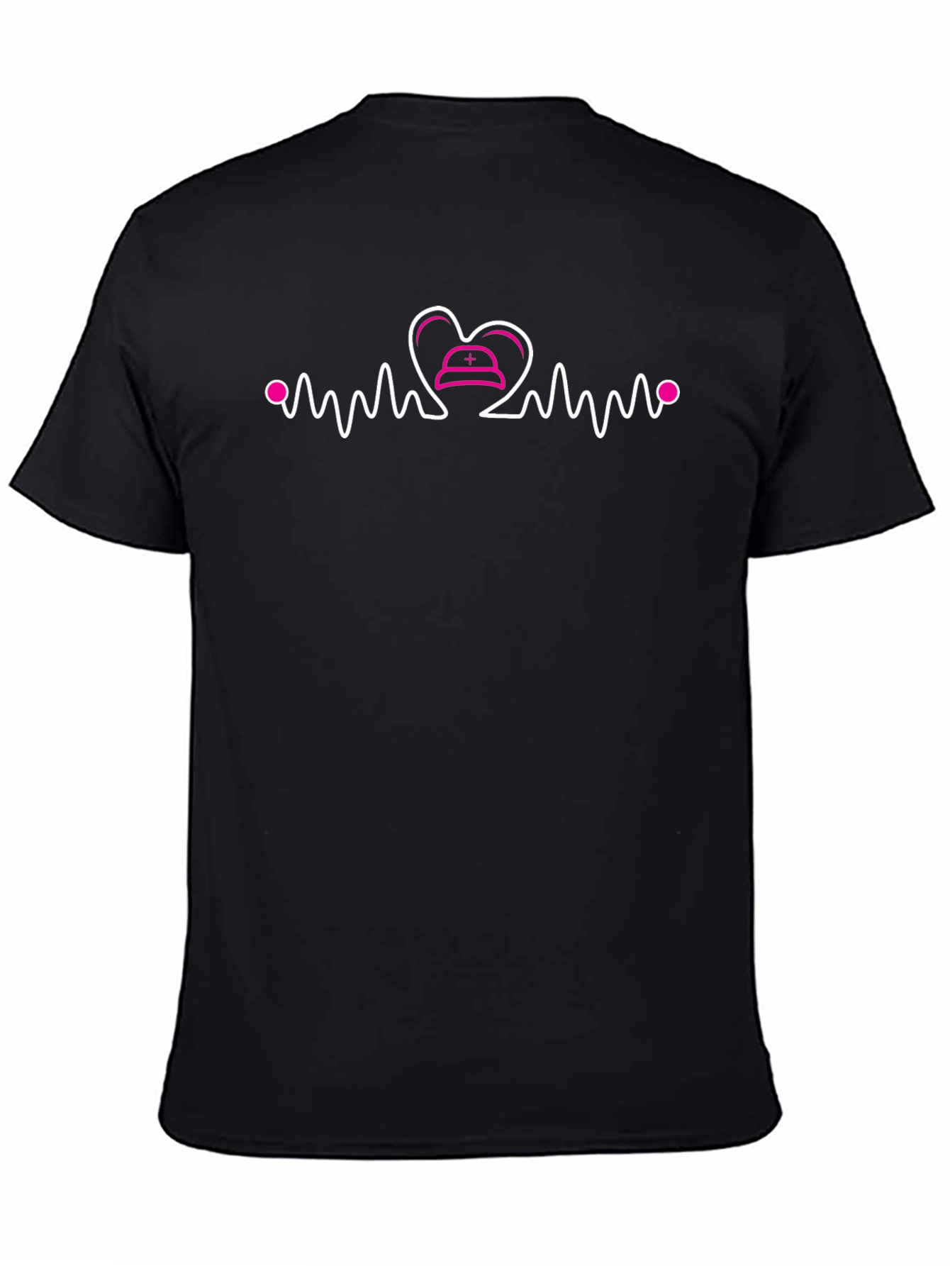 Nurse Heartbeat T-Shirt - Graphic Tee