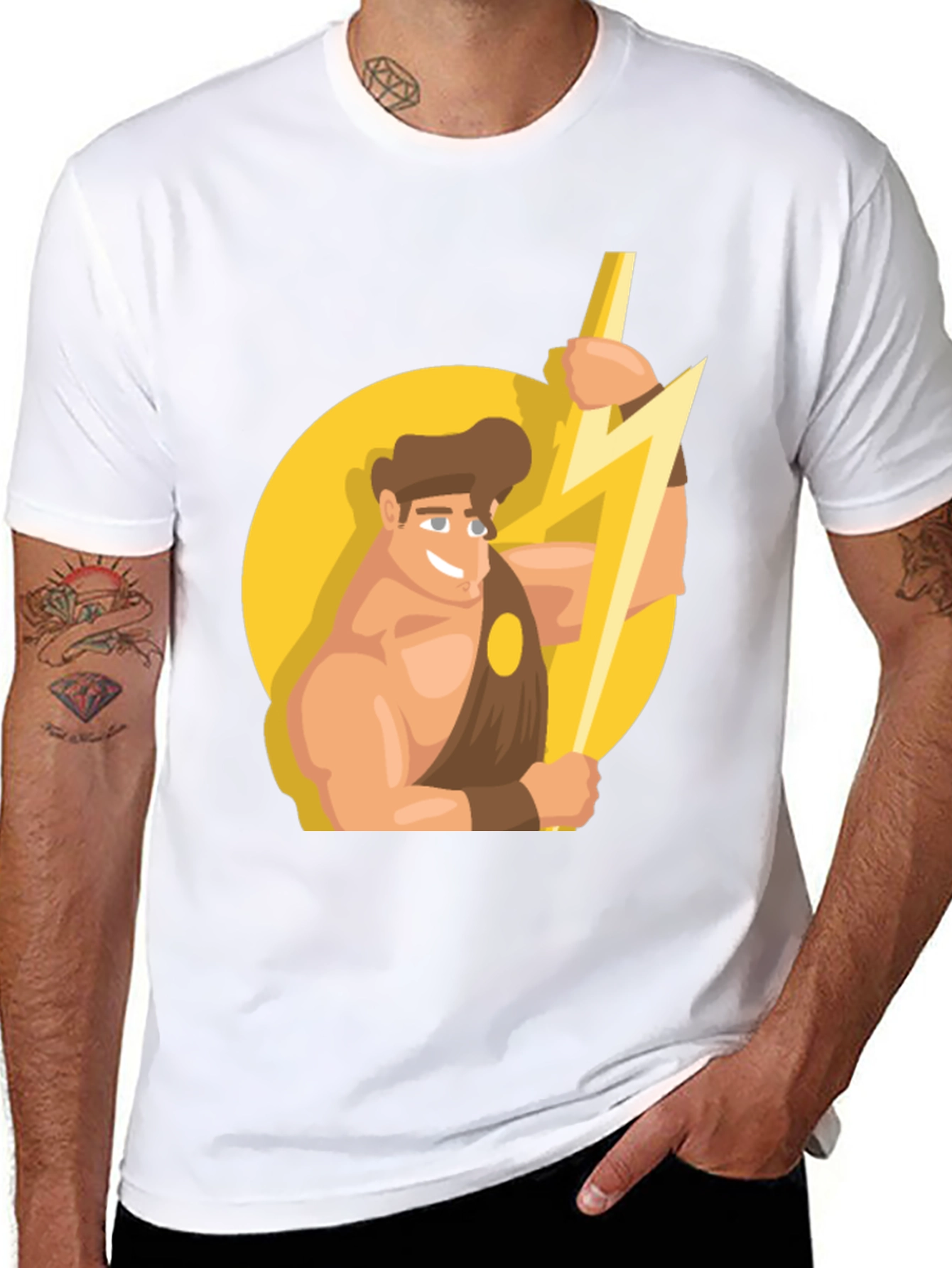 Hercules Graphic Tee - Mythical Strength