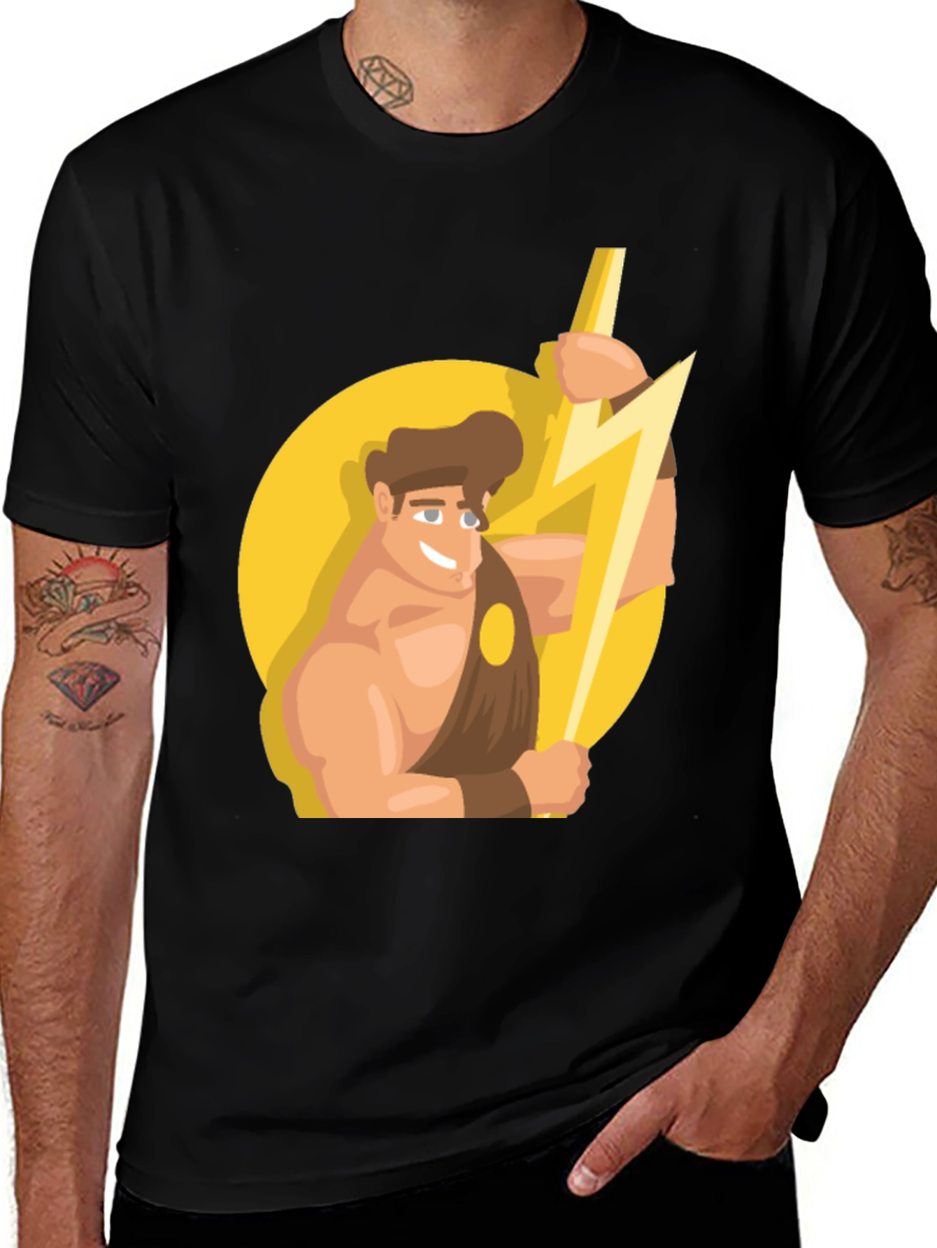 Hercules Graphic Tee - Mythical Strength