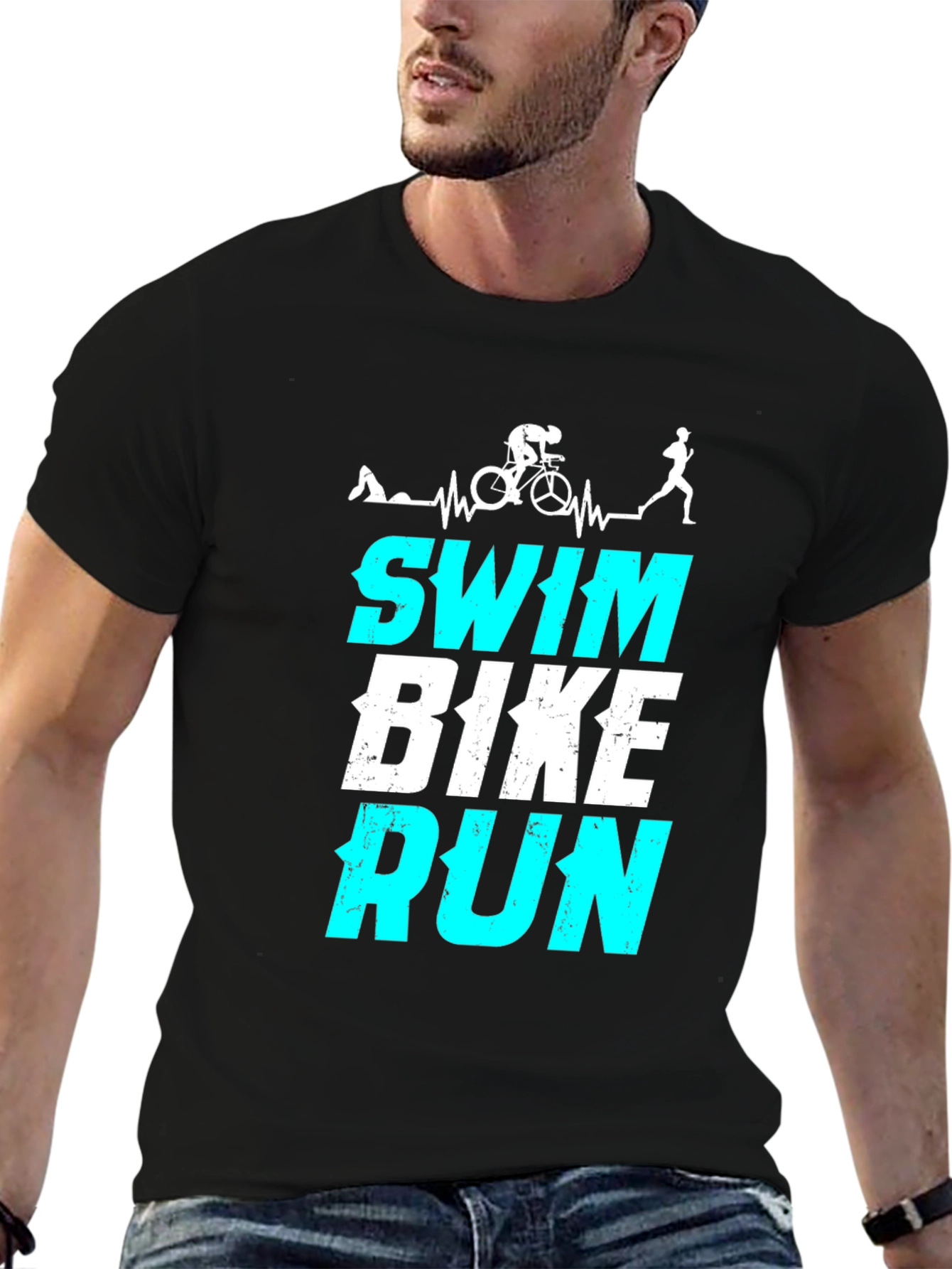 Triathlon Swim Bike Run T-Shirt