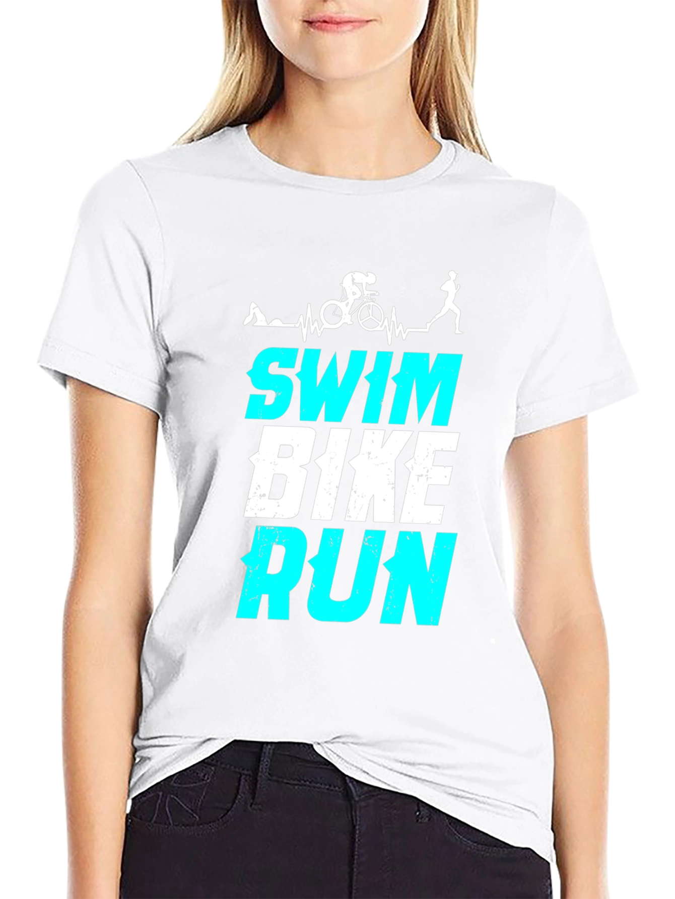 Triathlon Swim Bike Run T-Shirt