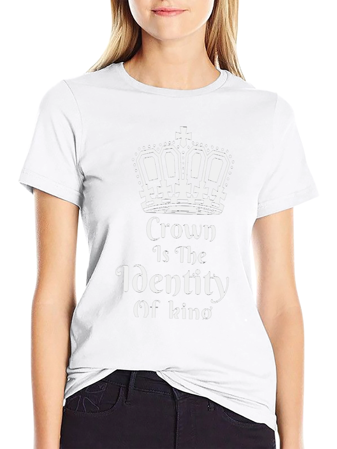 Crown Identity T-Shirt - Kingly Statement Tee
