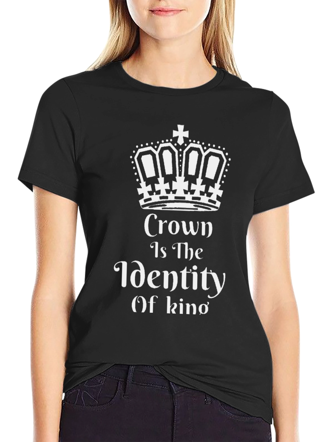 Crown Identity T-Shirt - Kingly Statement Tee