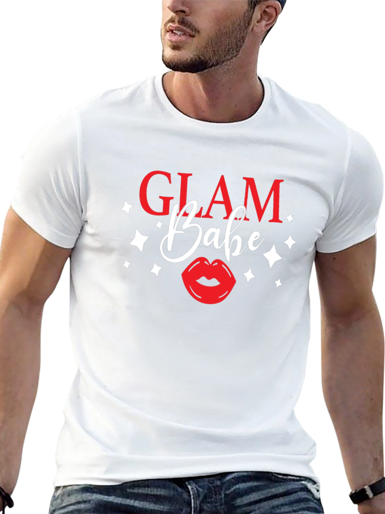 Glam Babe Graphic Tee - Stylish Fashion Top