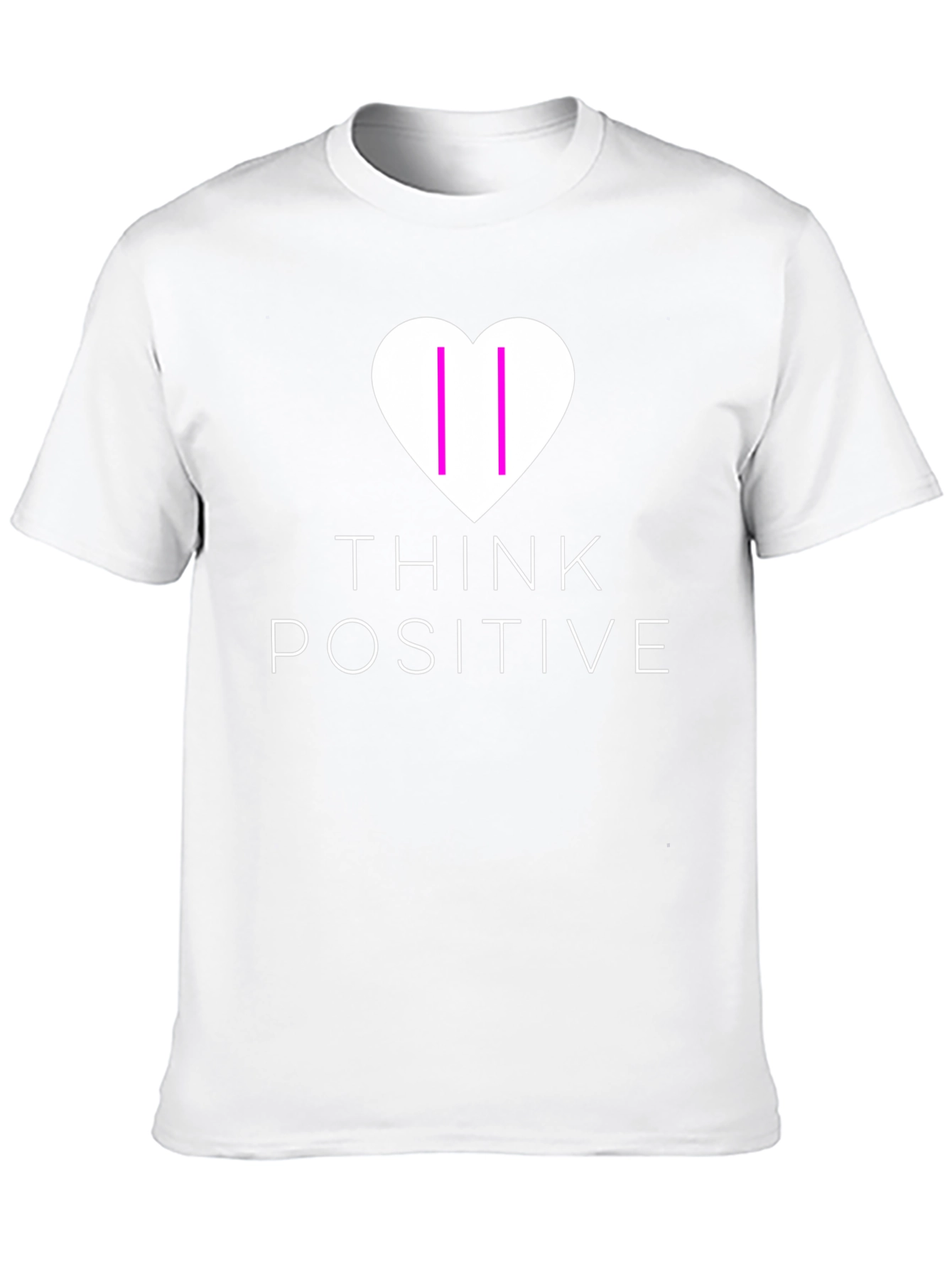 Think Positive Graphic T-Shirt