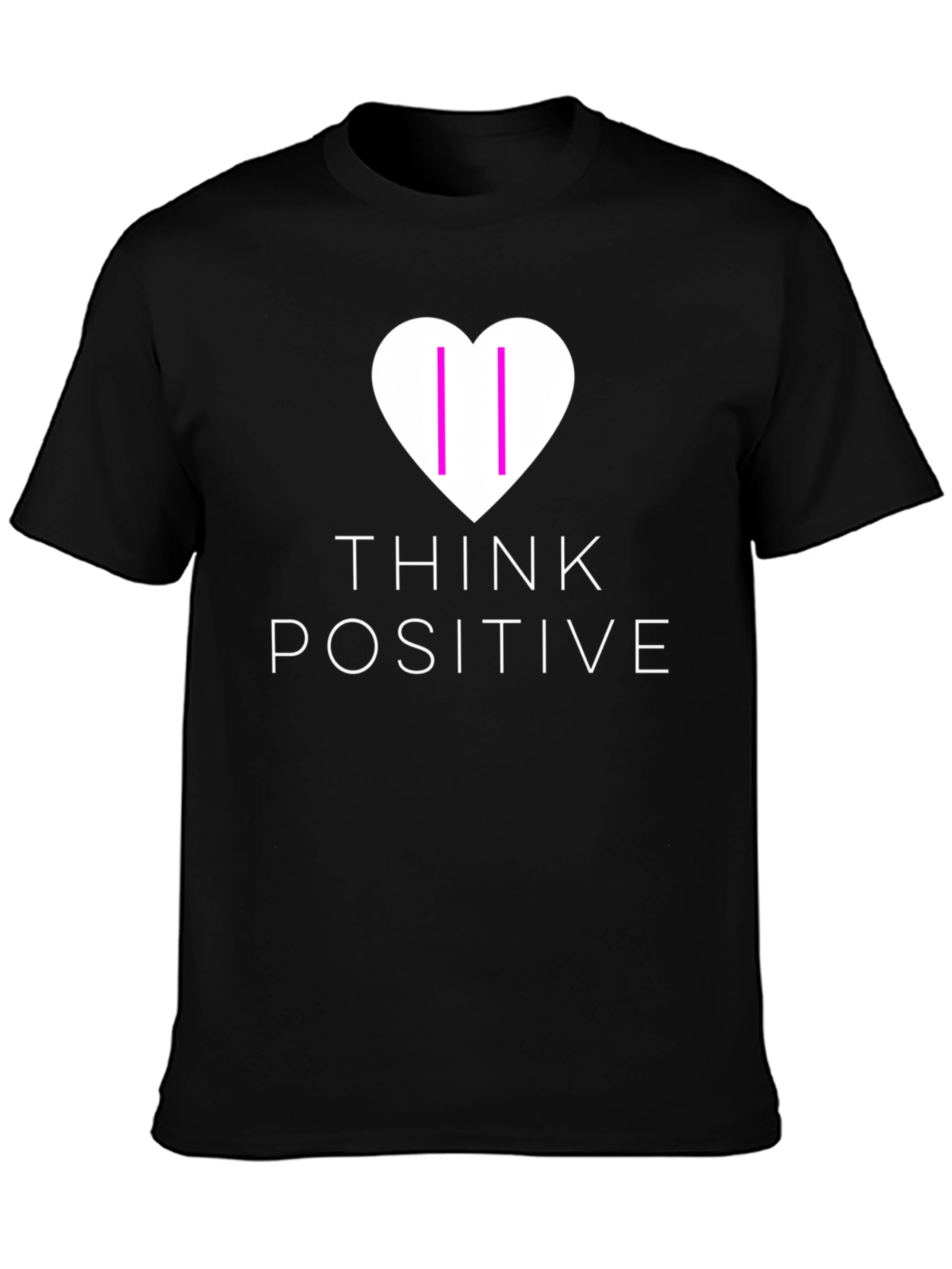 Think Positive Graphic T-Shirt