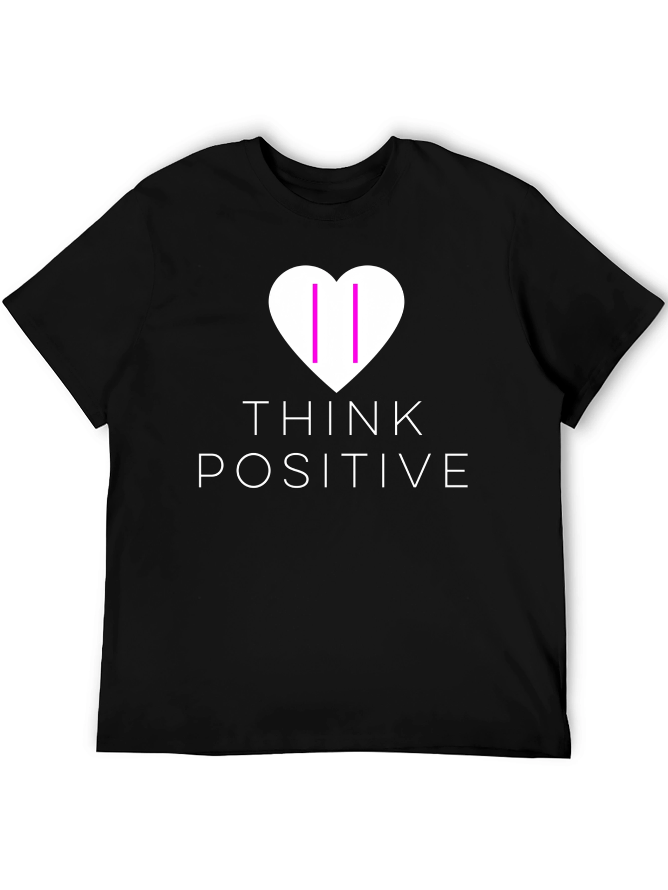 Think Positive Graphic T-Shirt