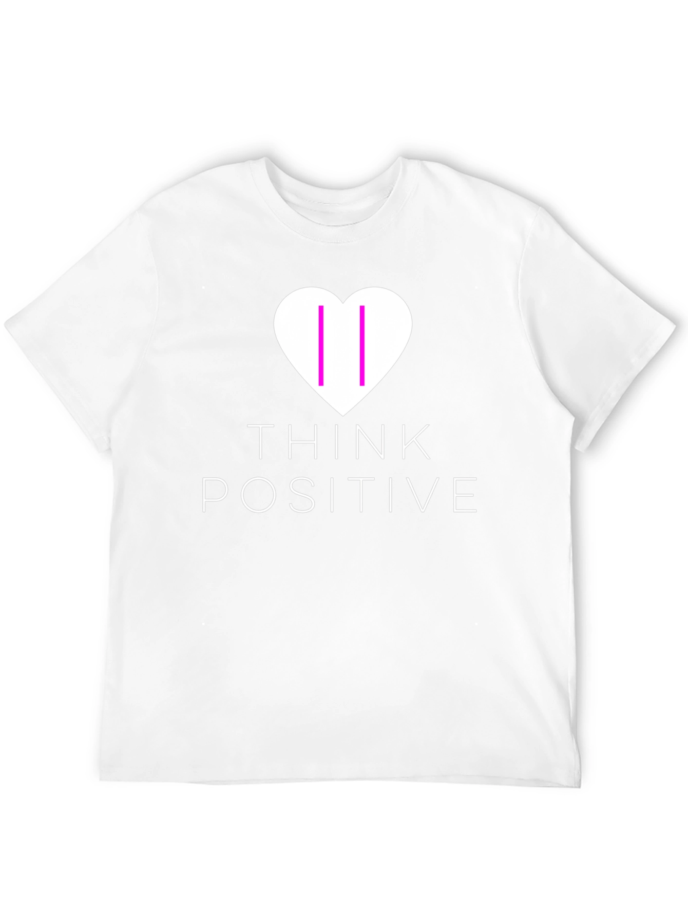 Think Positive Graphic T-Shirt