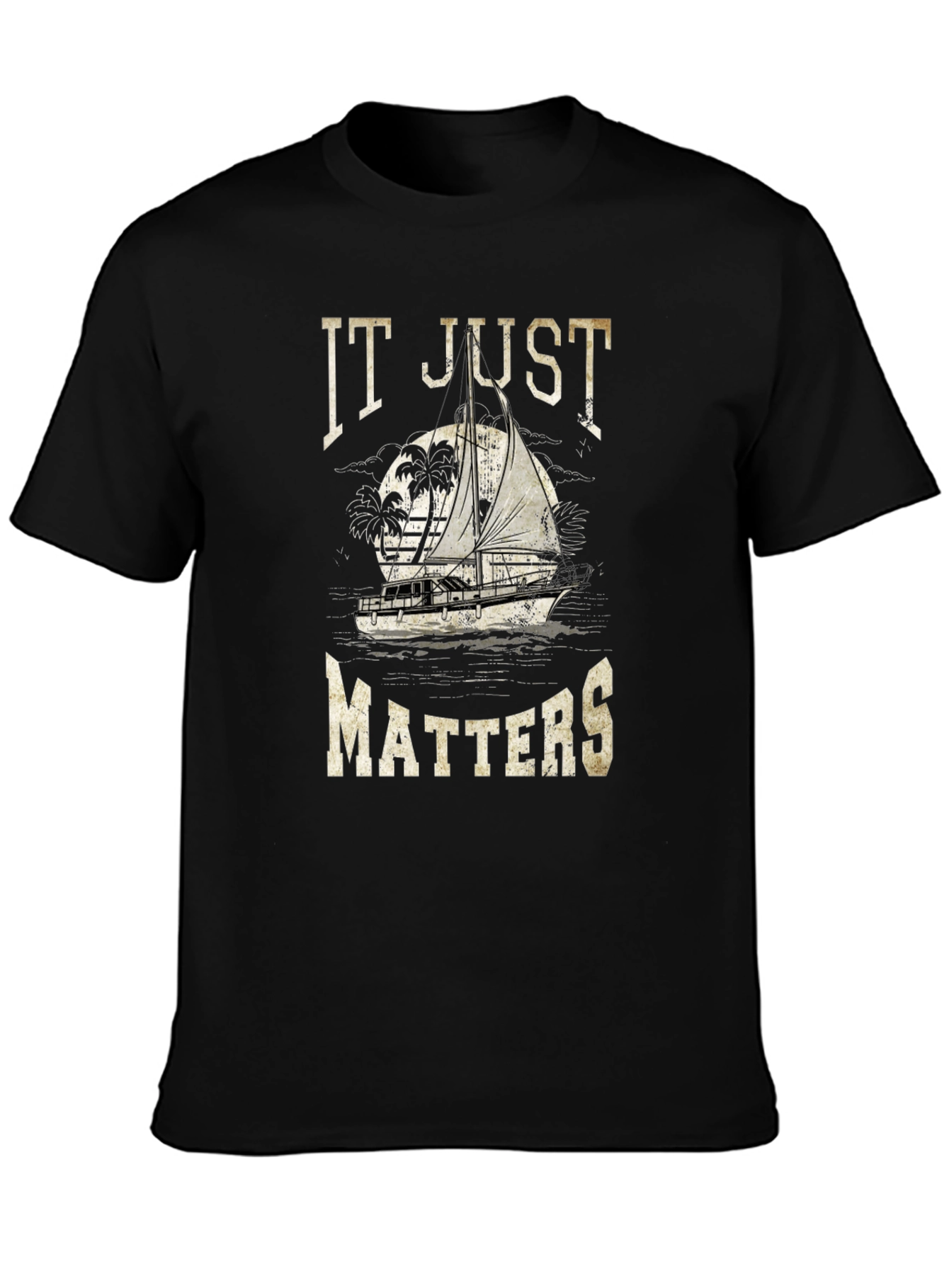 It Just Matters Sailboat Graphic T-Shirt