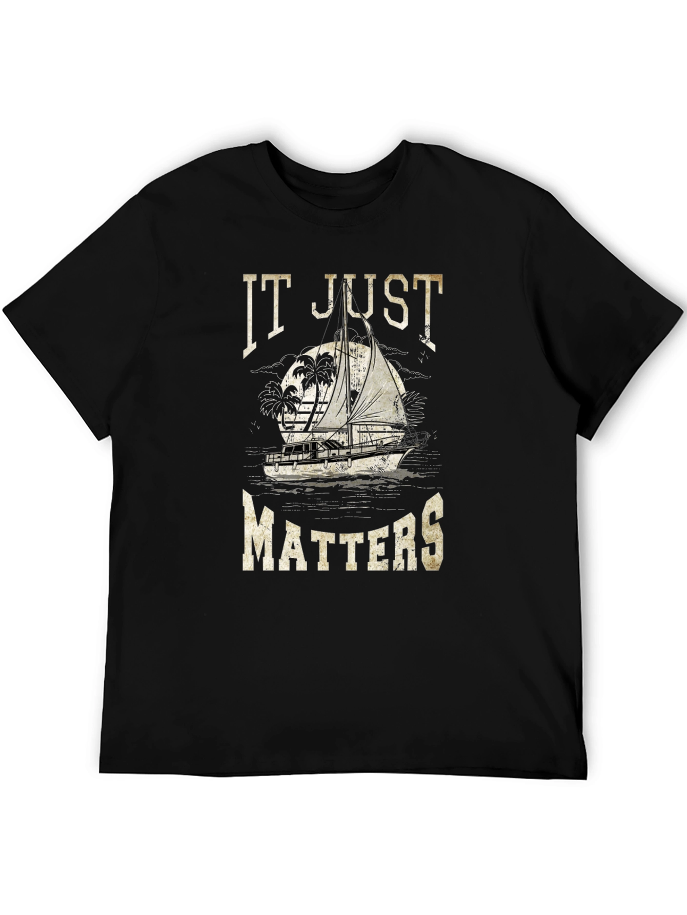 It Just Matters Sailboat Graphic T-Shirt