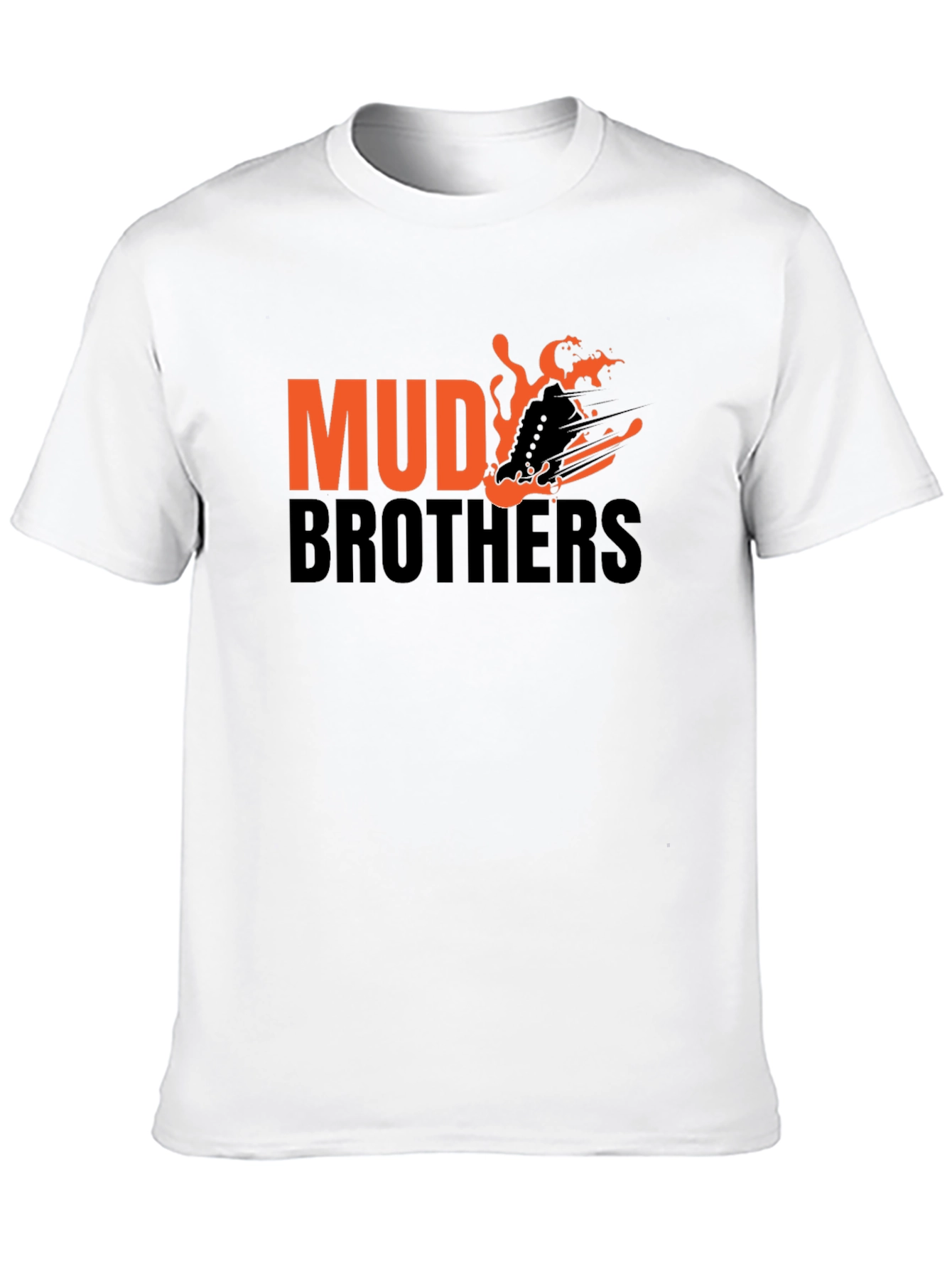 Mud Brothers Black Graphic Tee