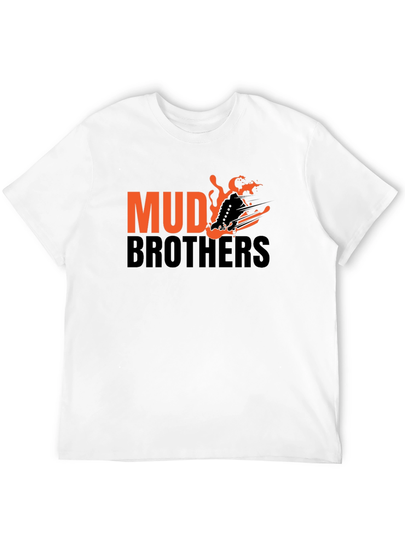 Mud Brothers Black Graphic Tee