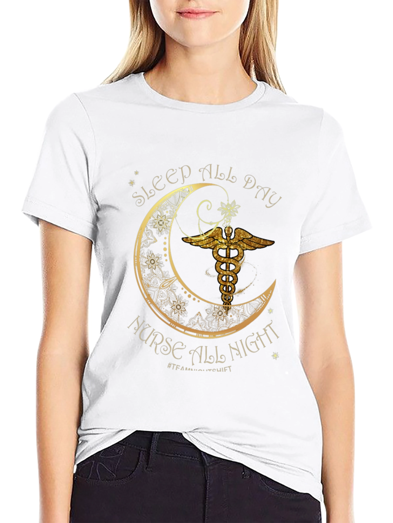 Nurse Night Shift T-Shirt - Sleep All Day!