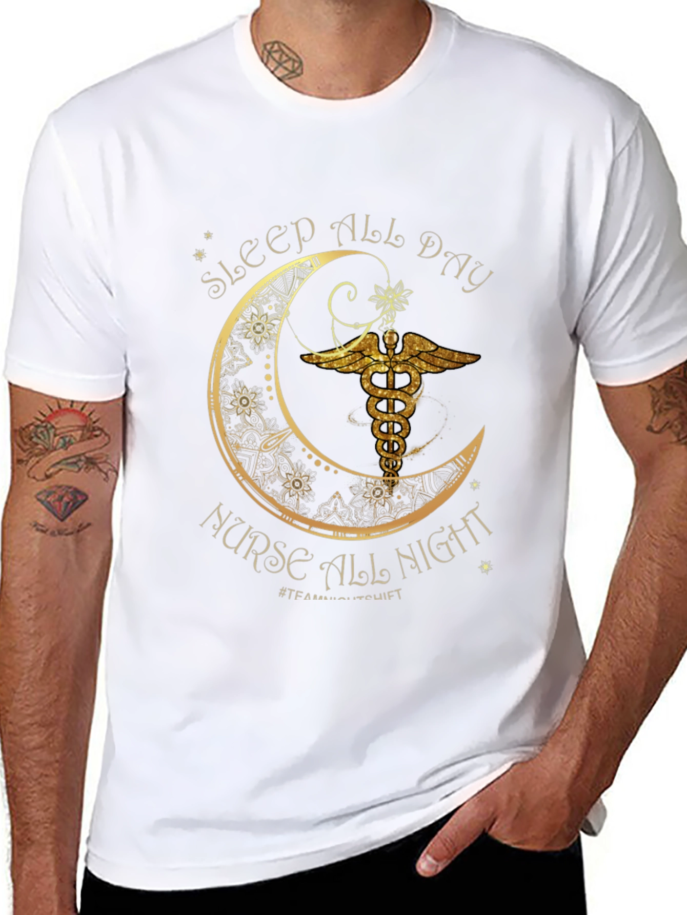 Nurse Night Shift T-Shirt - Sleep All Day!
