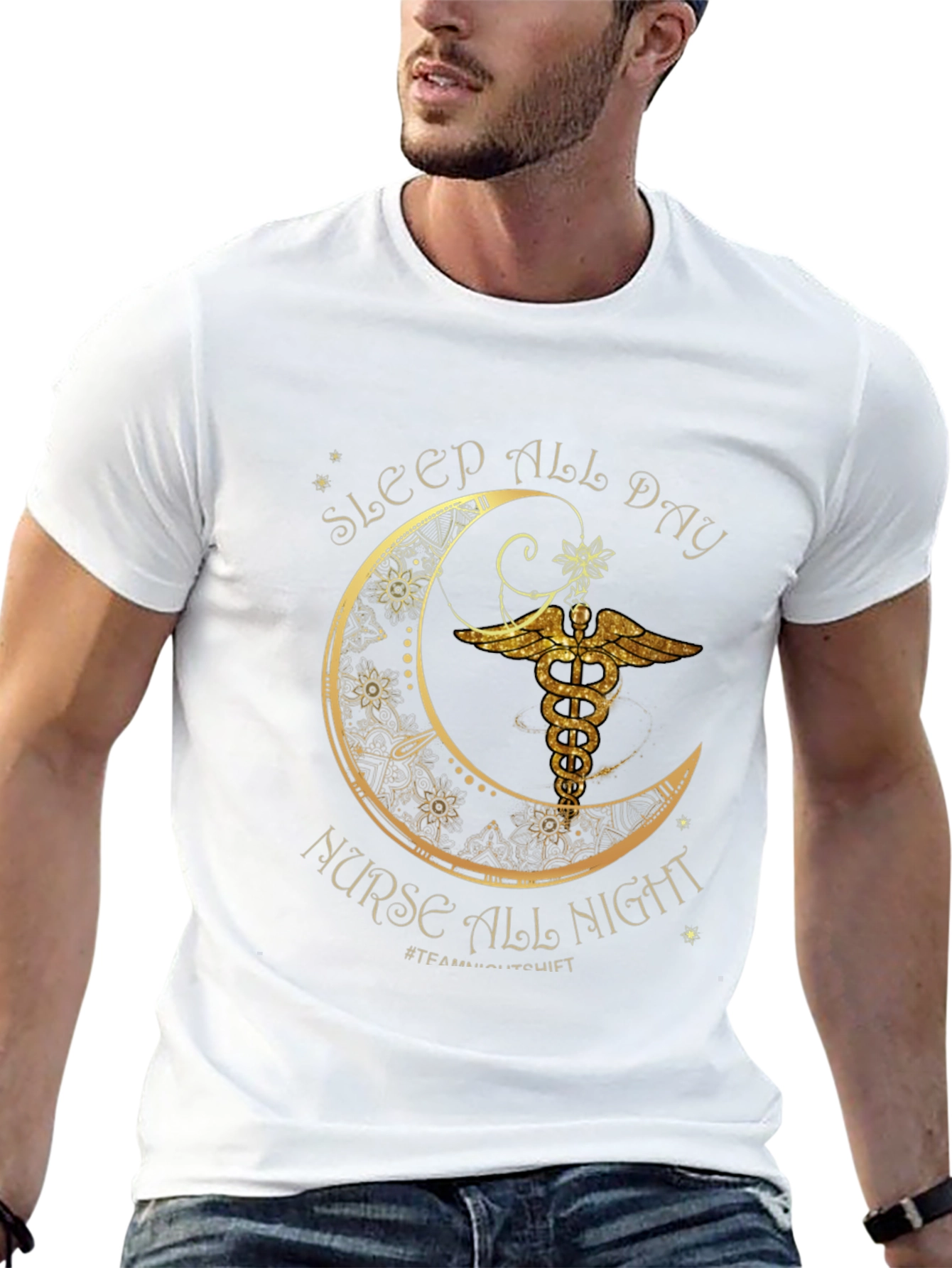 Nurse Night Shift T-Shirt - Sleep All Day!