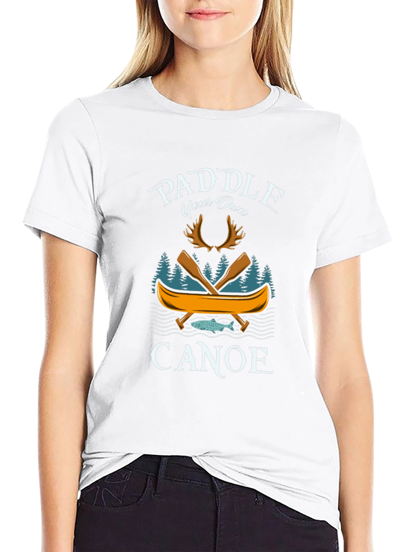 Paddle Your Own Canoe Graphic T-Shirt