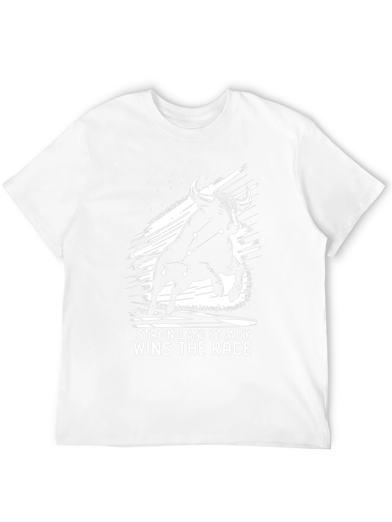 Strong and Steady Bull Graphic Tee