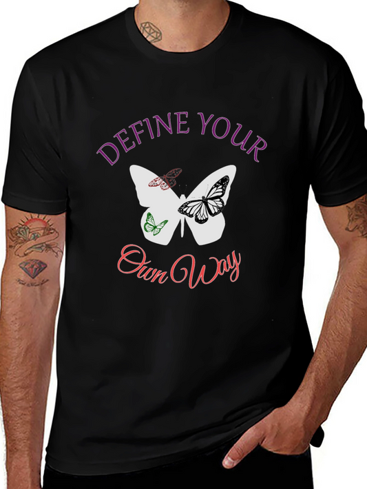 Define Your Own Way Butterfly T-Shirt