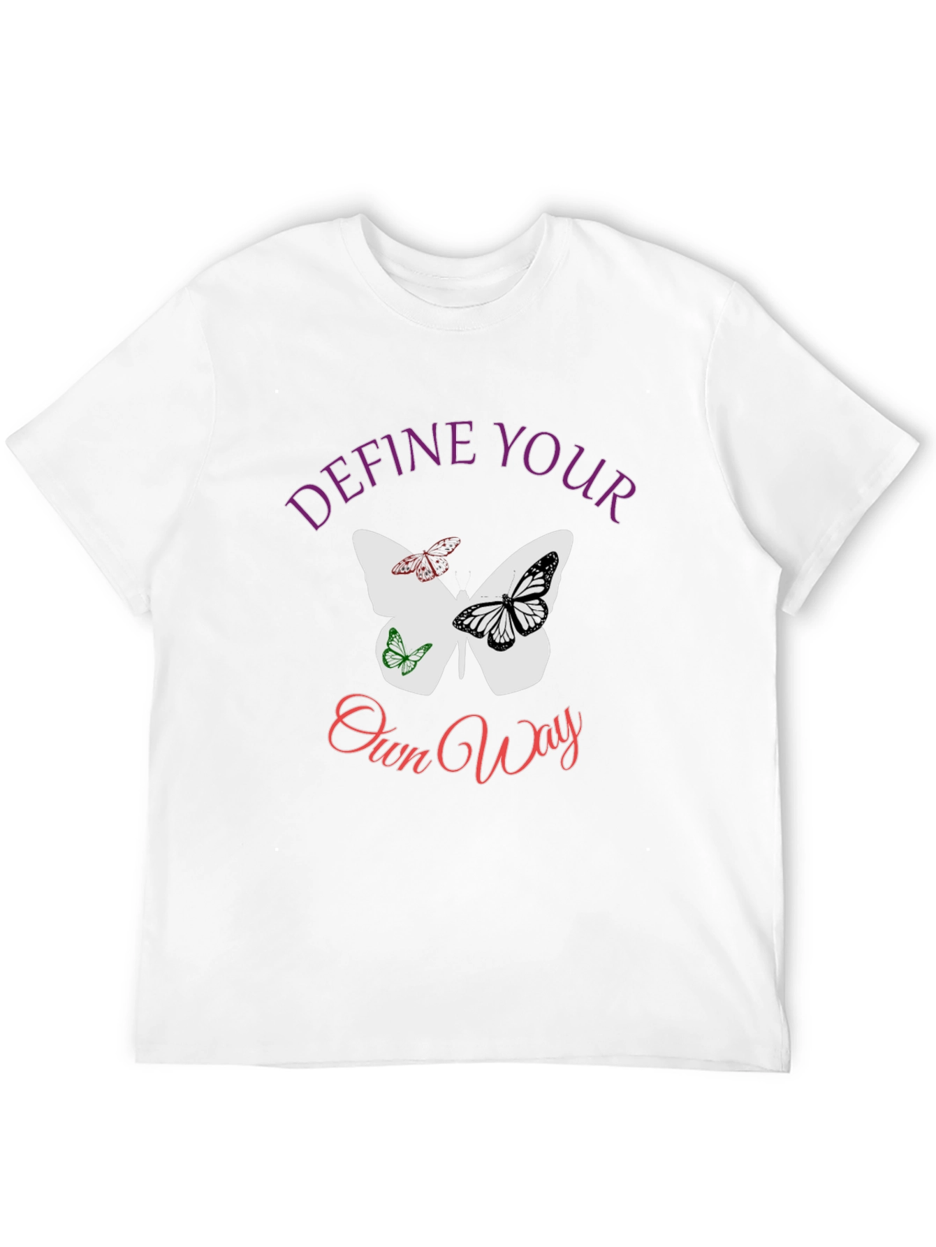 Define Your Own Way Butterfly T-Shirt