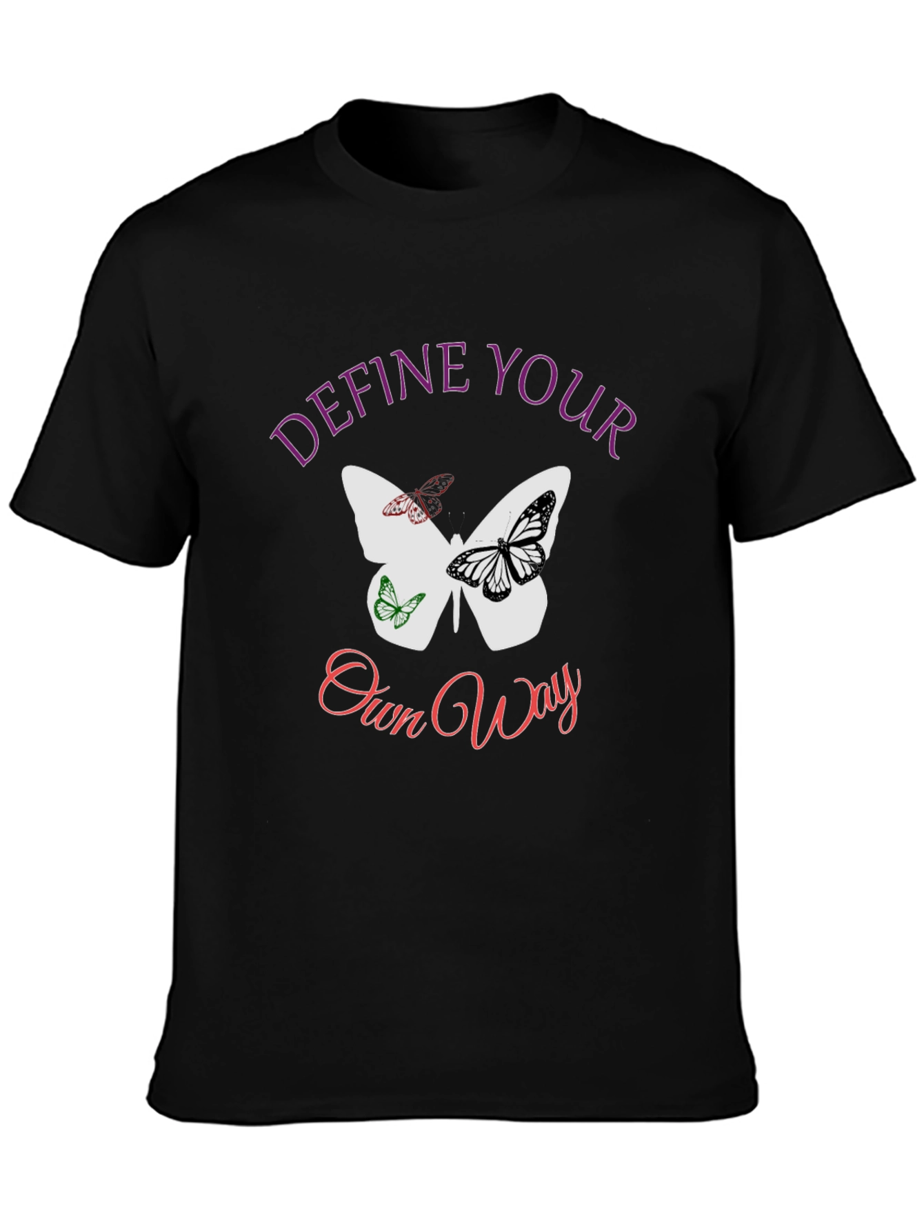Define Your Own Way Butterfly T-Shirt