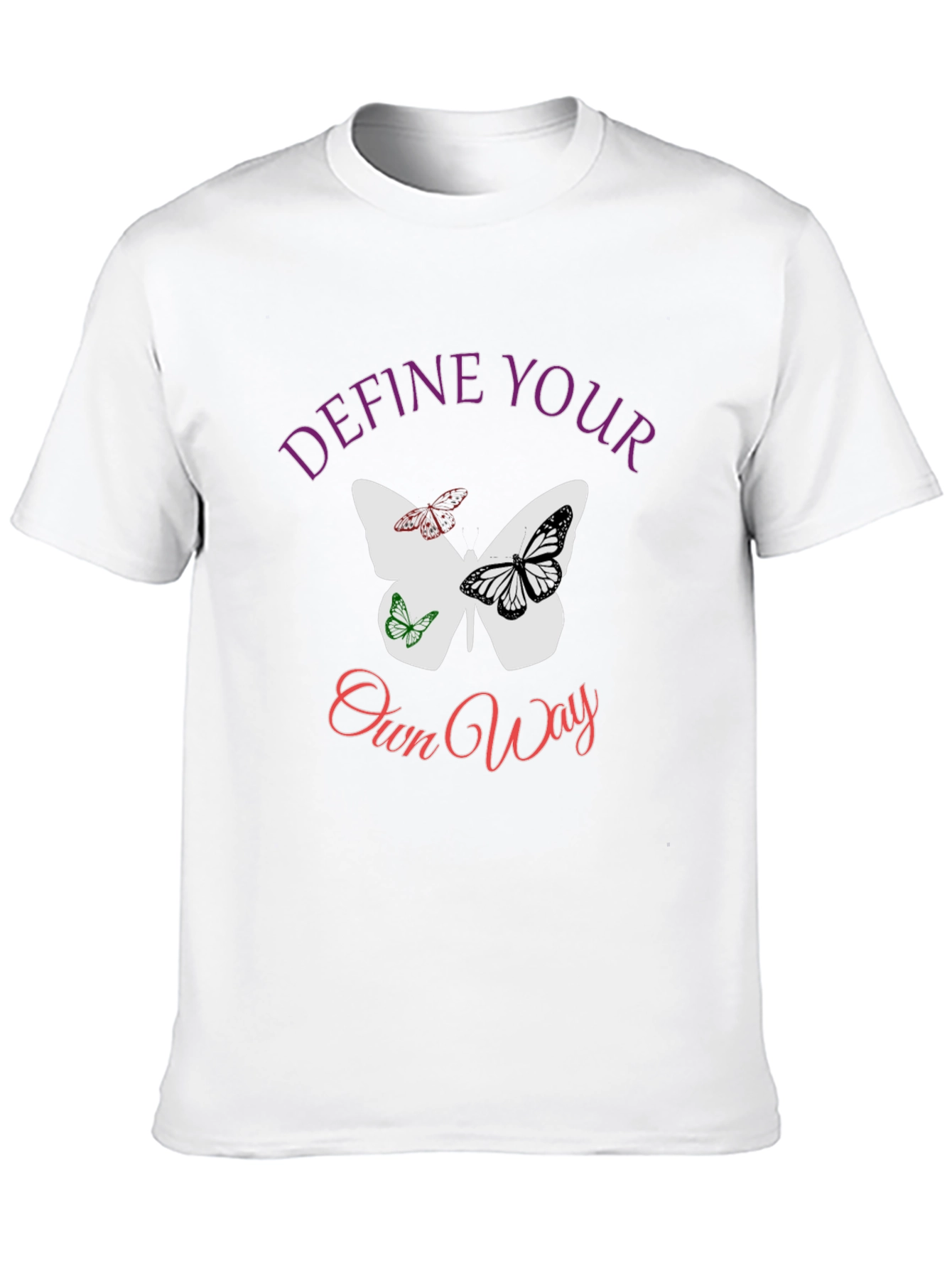 Define Your Own Way Butterfly T-Shirt