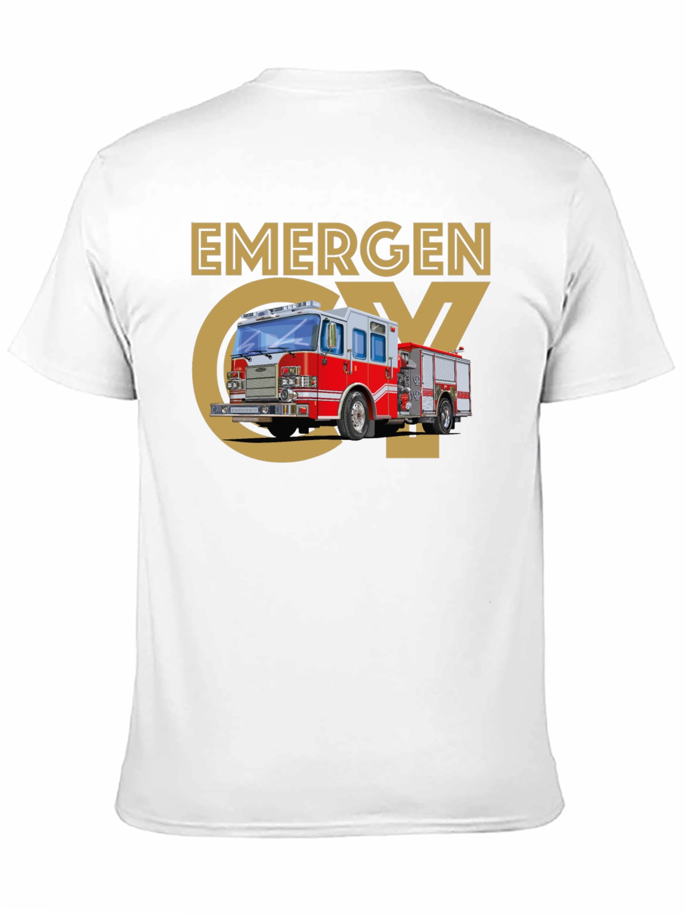Emergency Vehicle Graphic Tee