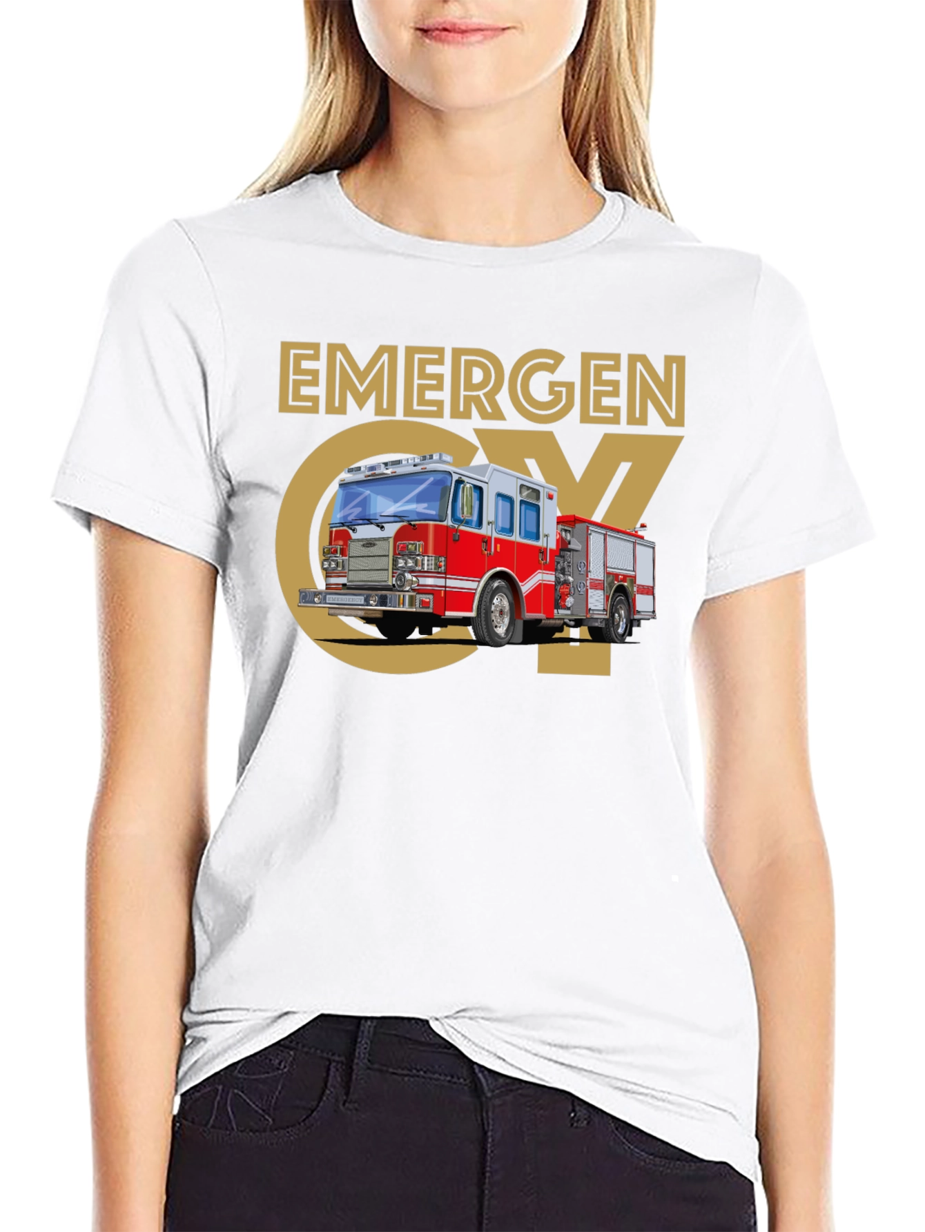 Emergency Vehicle Graphic Tee