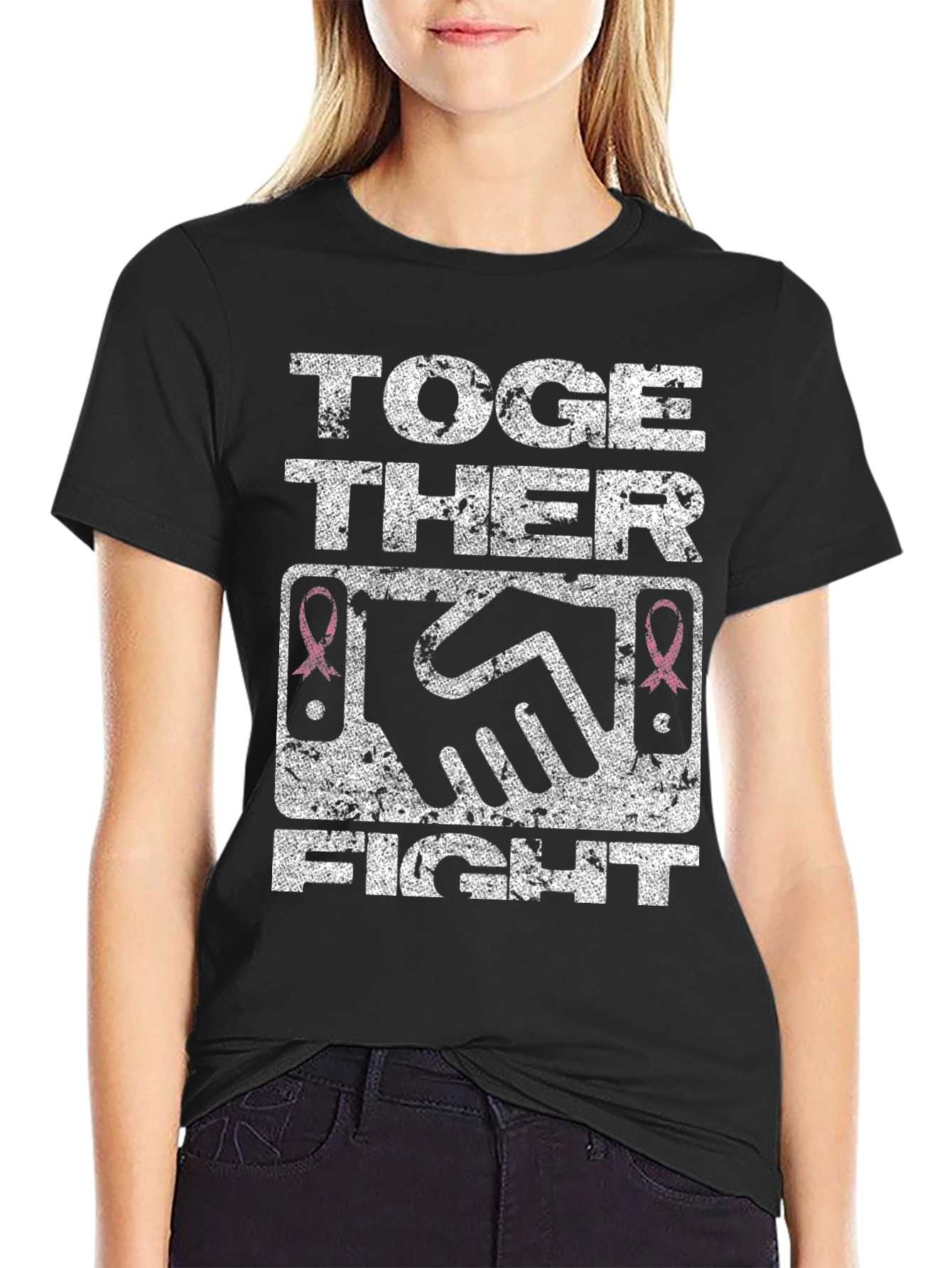 Together Fight Breast Cancer Awareness T-Shirt