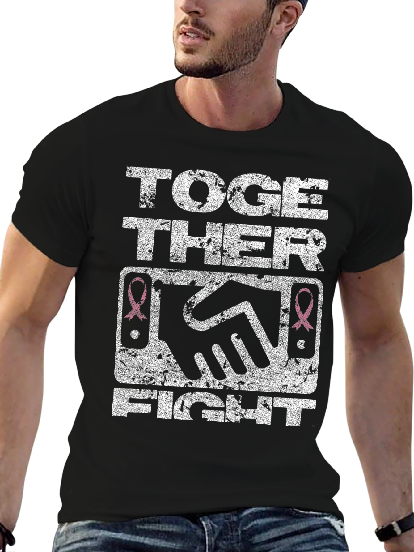 Together Fight Breast Cancer Awareness T-Shirt