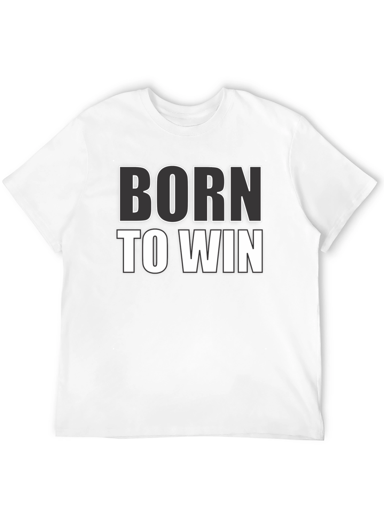 Born to Win Graphic Tee - Motivational Shirt