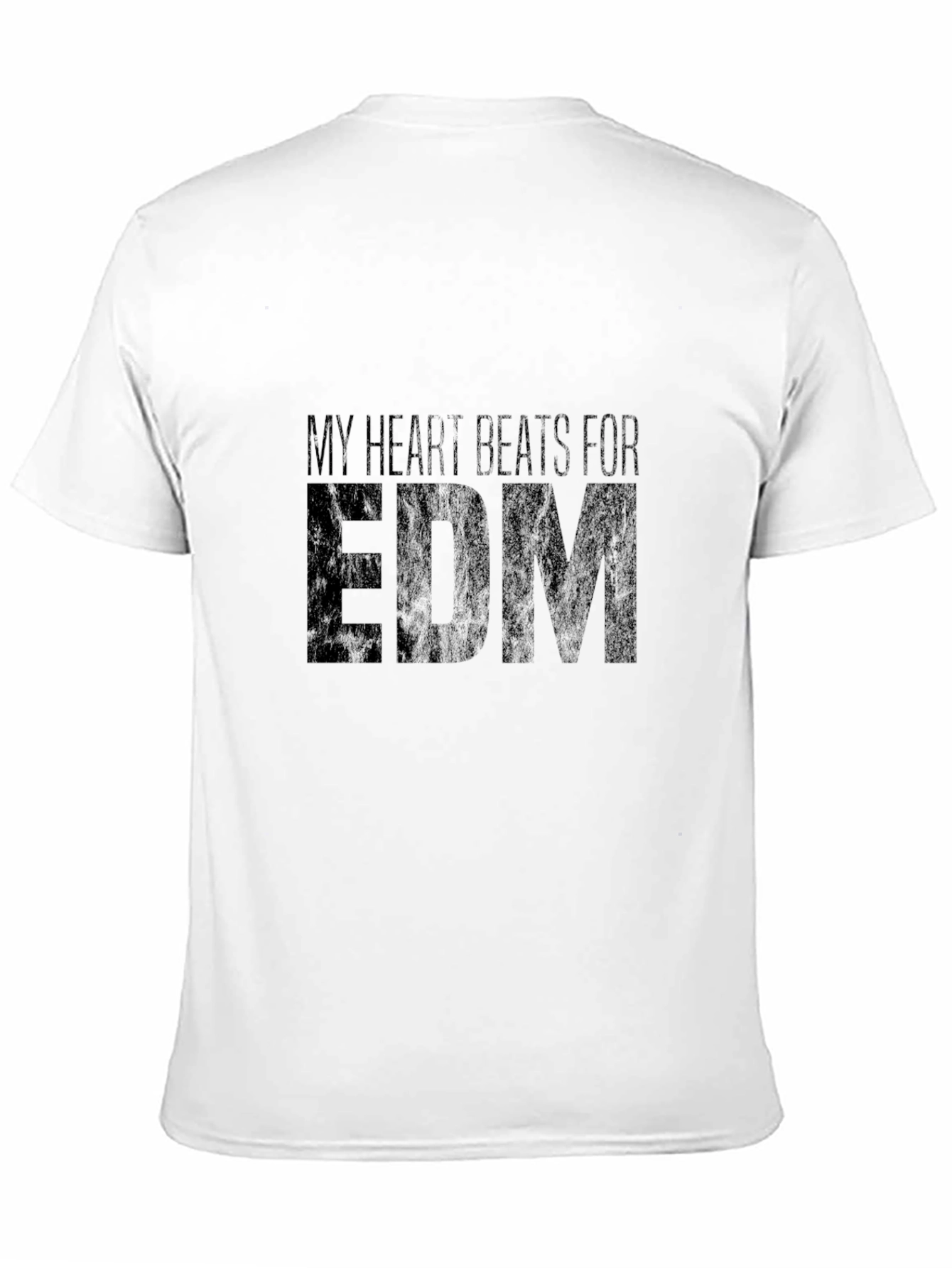 My Heart Beats for EDM Black T-Shirt