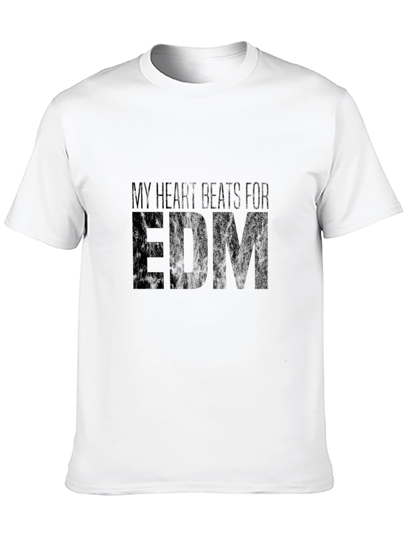 My Heart Beats for EDM Black T-Shirt