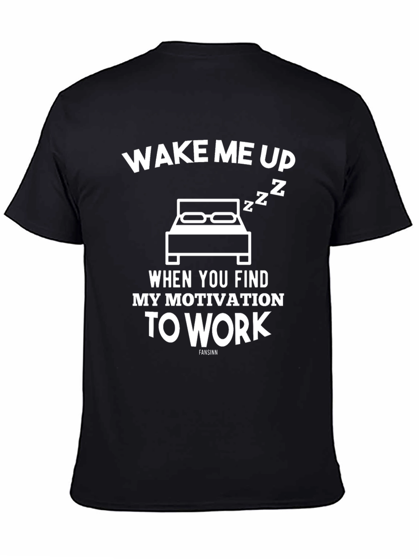 Wake Me Up Funny Graphic T-Shirt