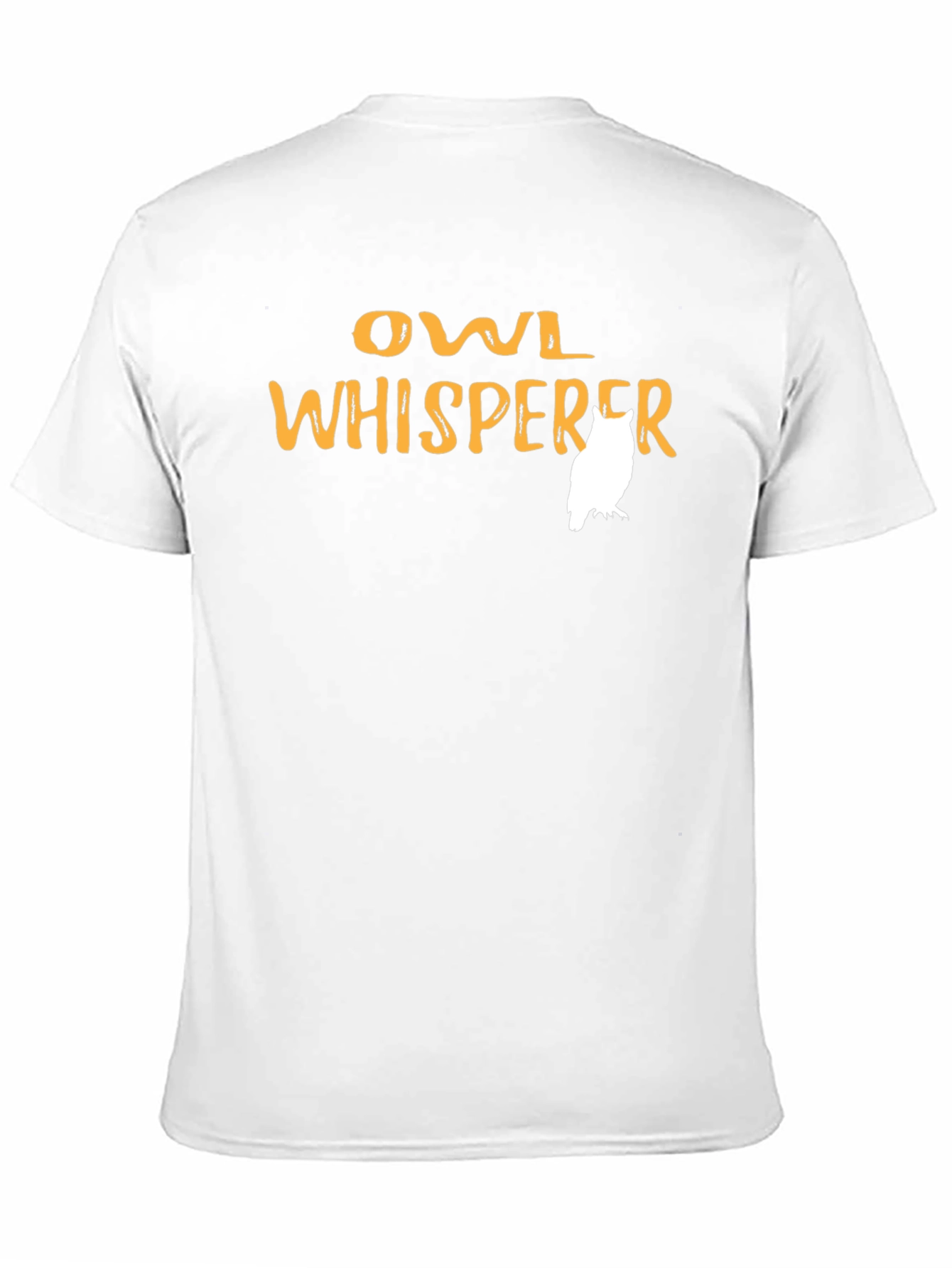 Owl Whisperer Graphic Tee - Black Cotton Shirt