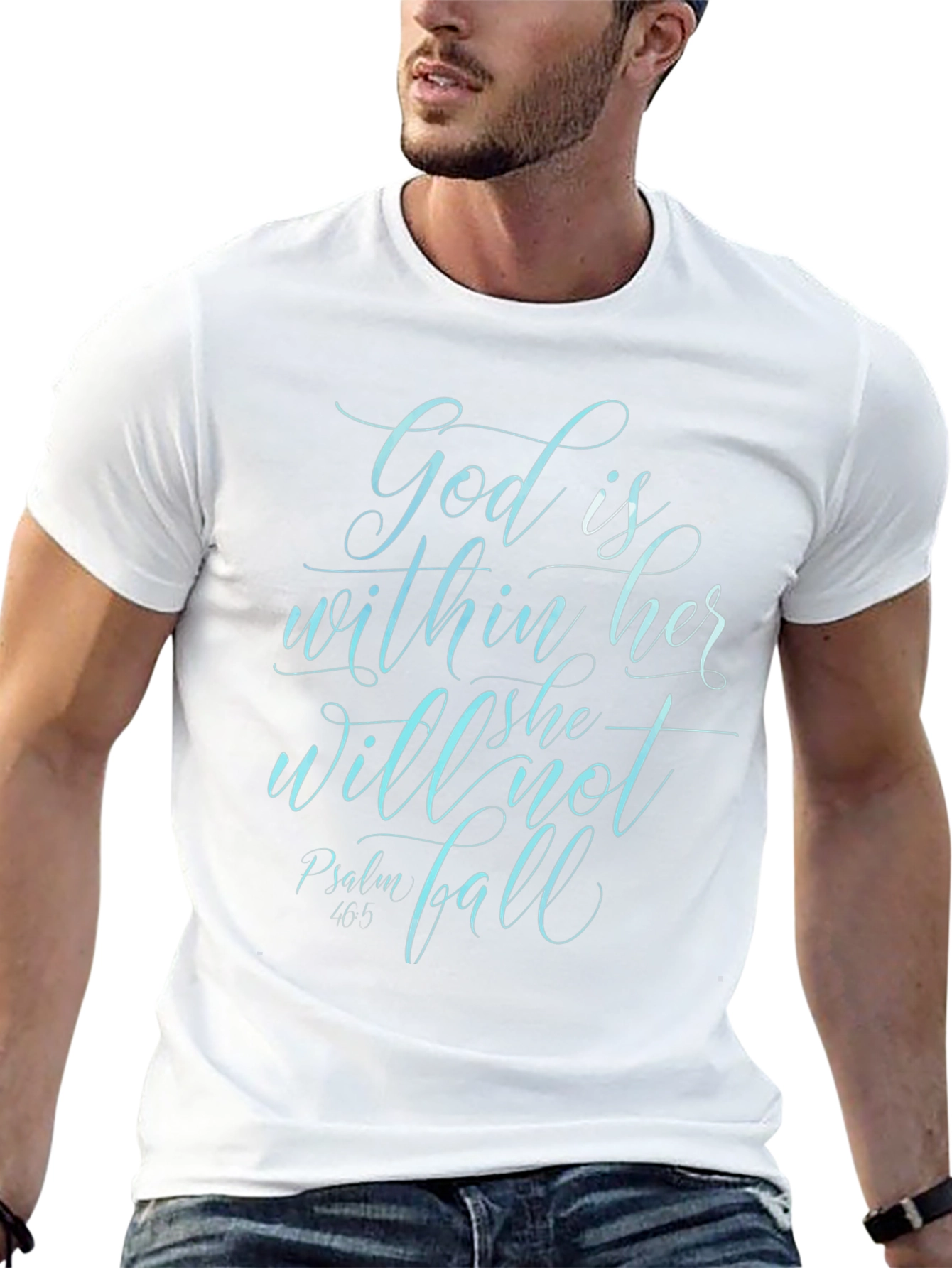 Faith-Inspired Graphic Tee - God Within Her