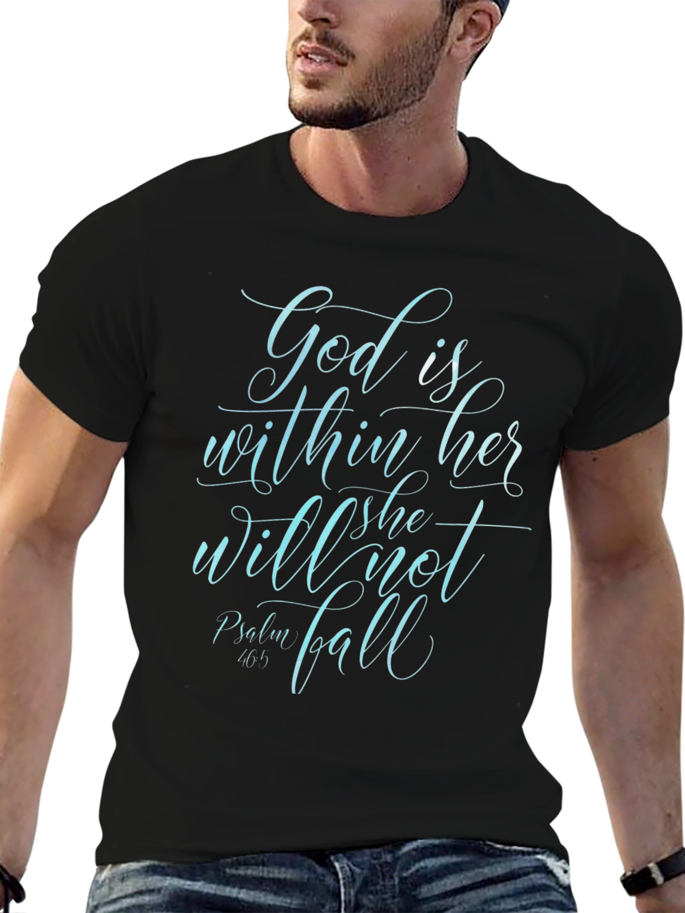 Faith-Inspired Graphic Tee - God Within Her