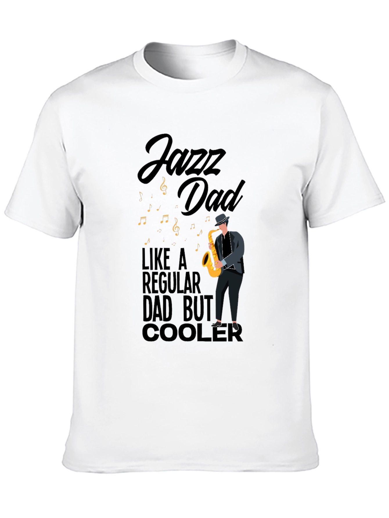 Jazz Dad T-Shirt - Cool Fathers Day Gift