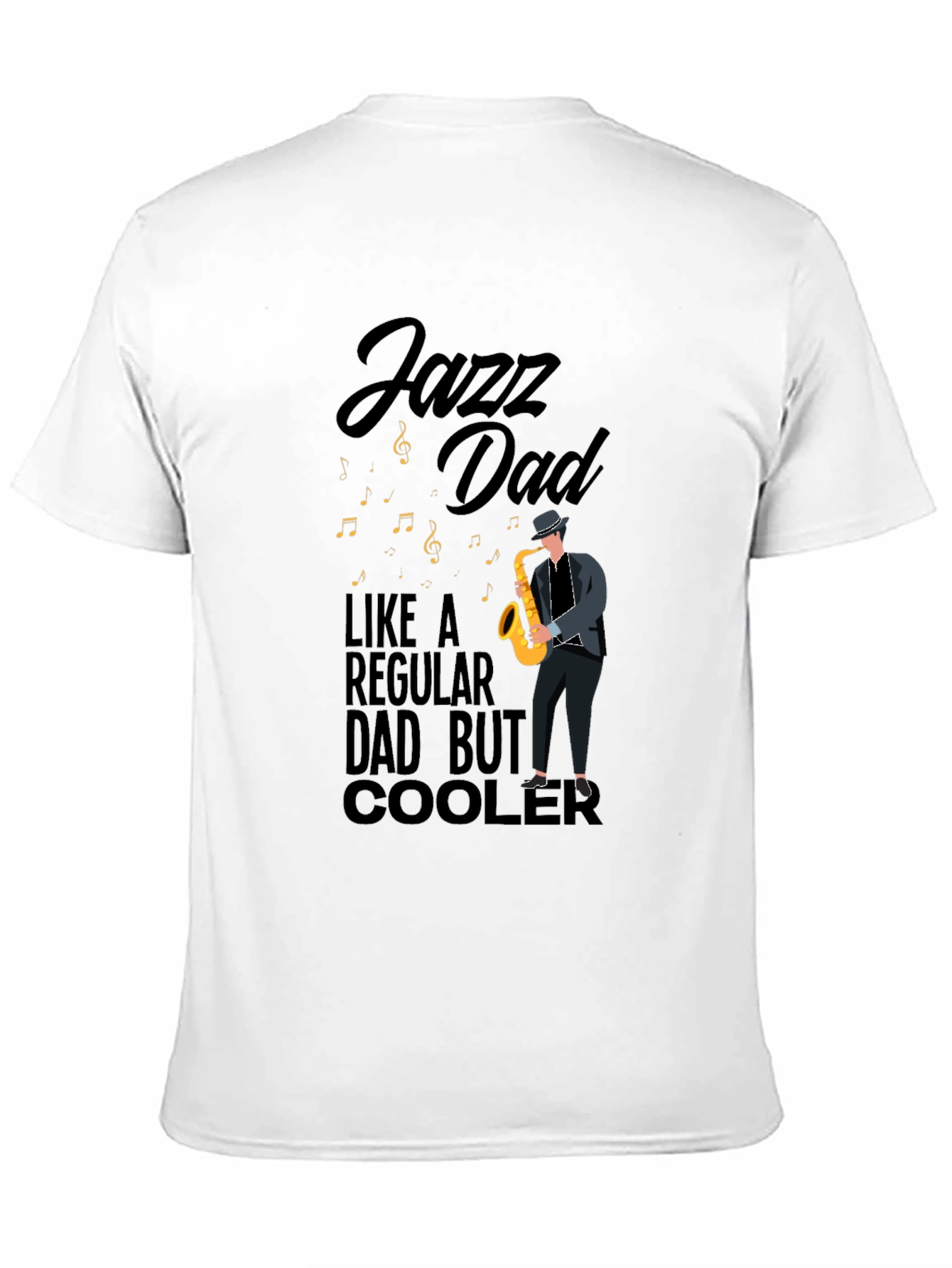 Jazz Dad T-Shirt - Cool Fathers Day Gift