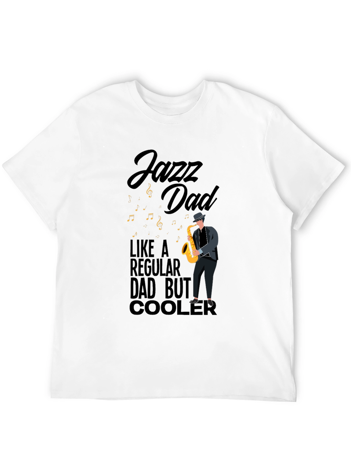 Jazz Dad T-Shirt - Cool Fathers Day Gift
