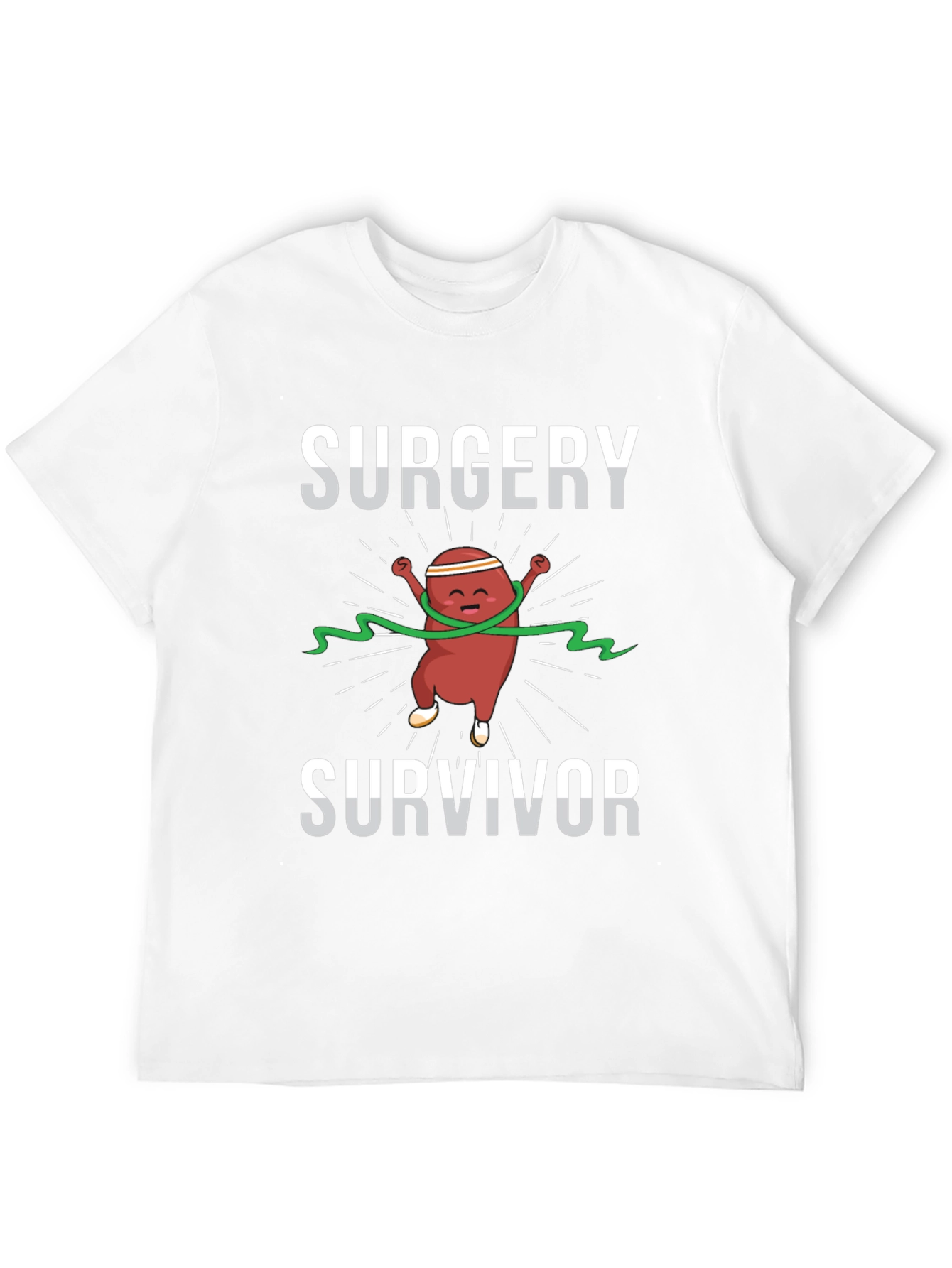 Surgery Survivor Graphic T-Shirt - Black