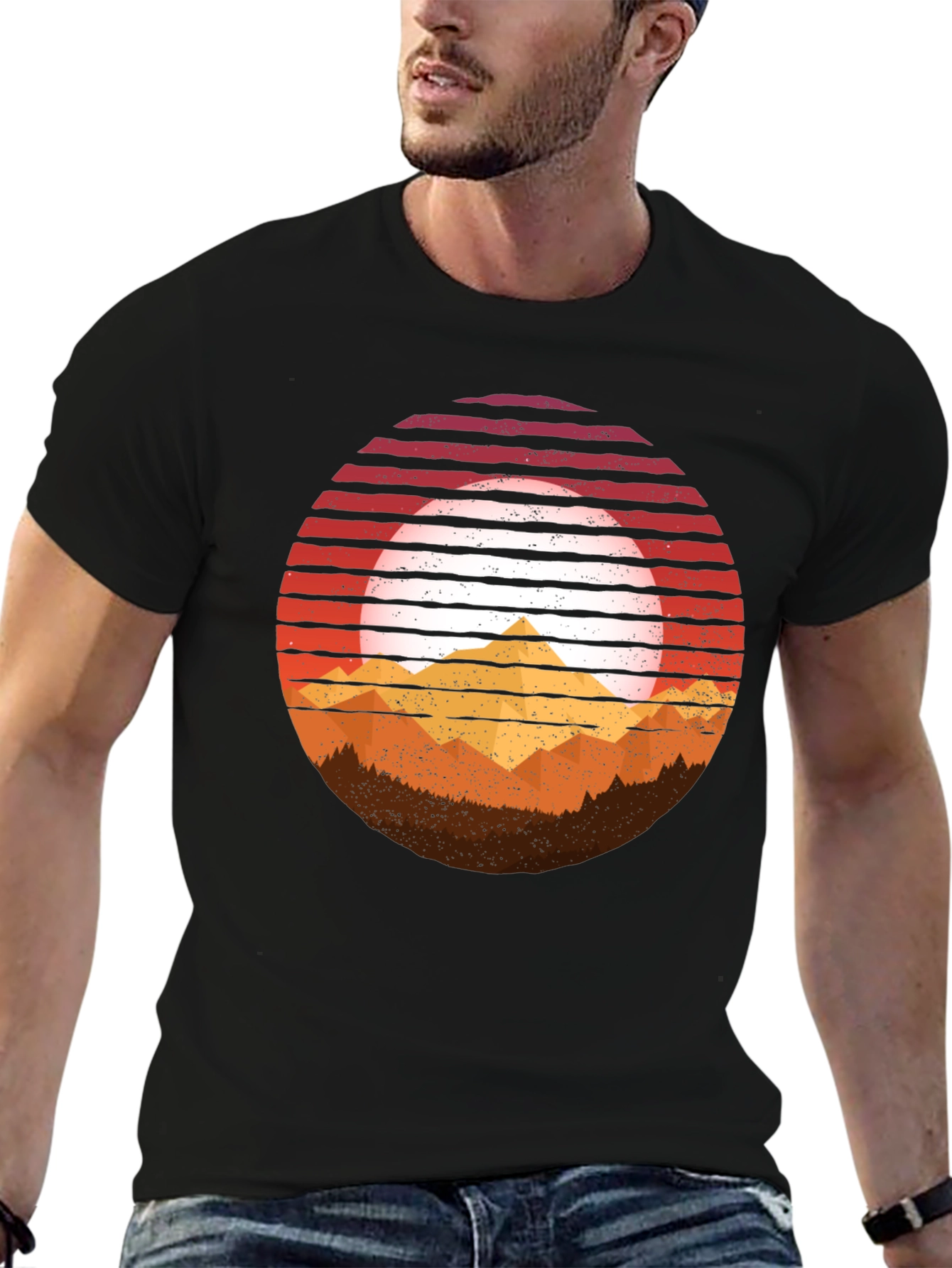 Sunset Mountain Graphic Tee
