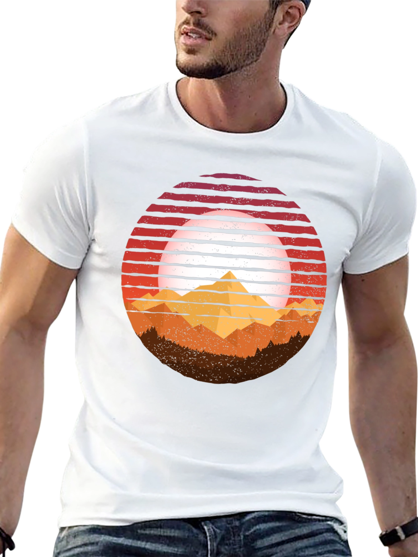 Sunset Mountain Graphic Tee