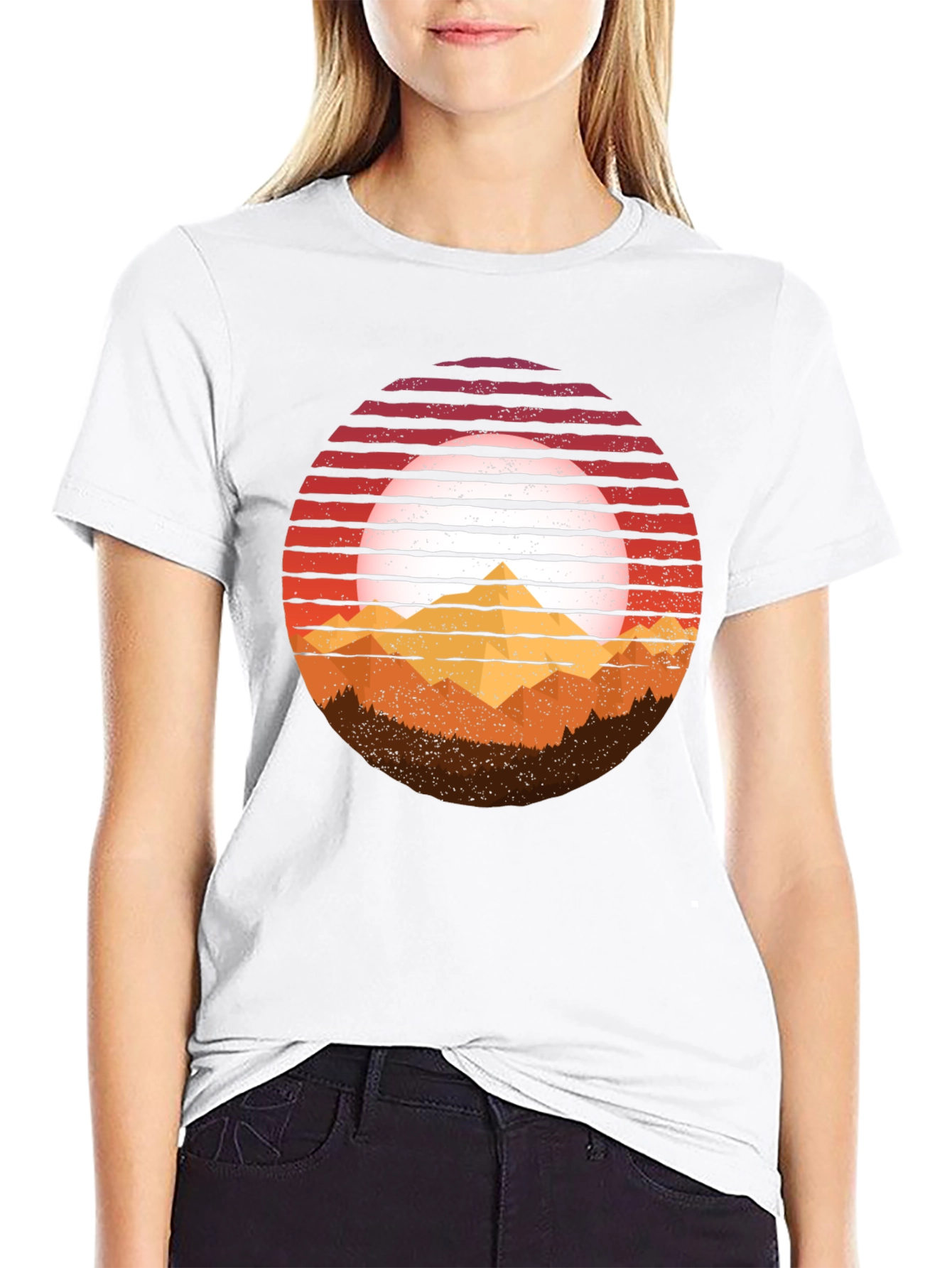 Sunset Mountain Graphic Tee