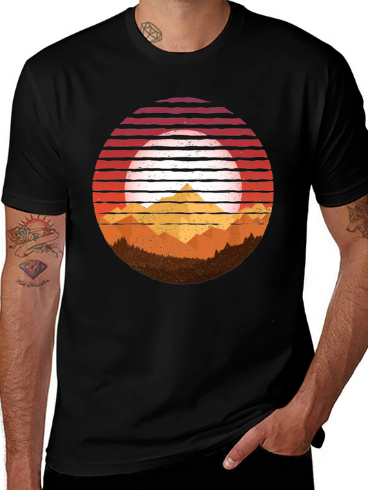 Sunset Mountain Graphic Tee