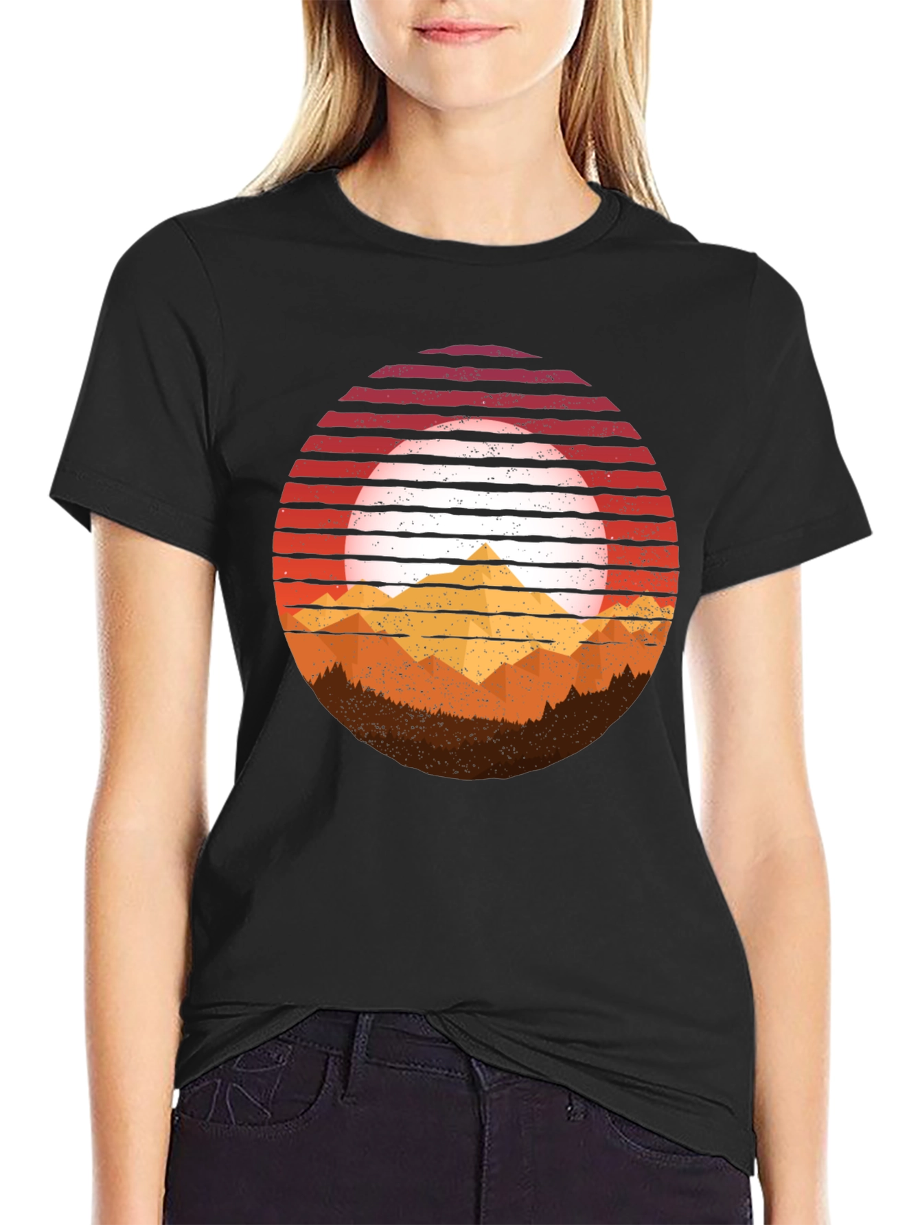 Sunset Mountain Graphic Tee