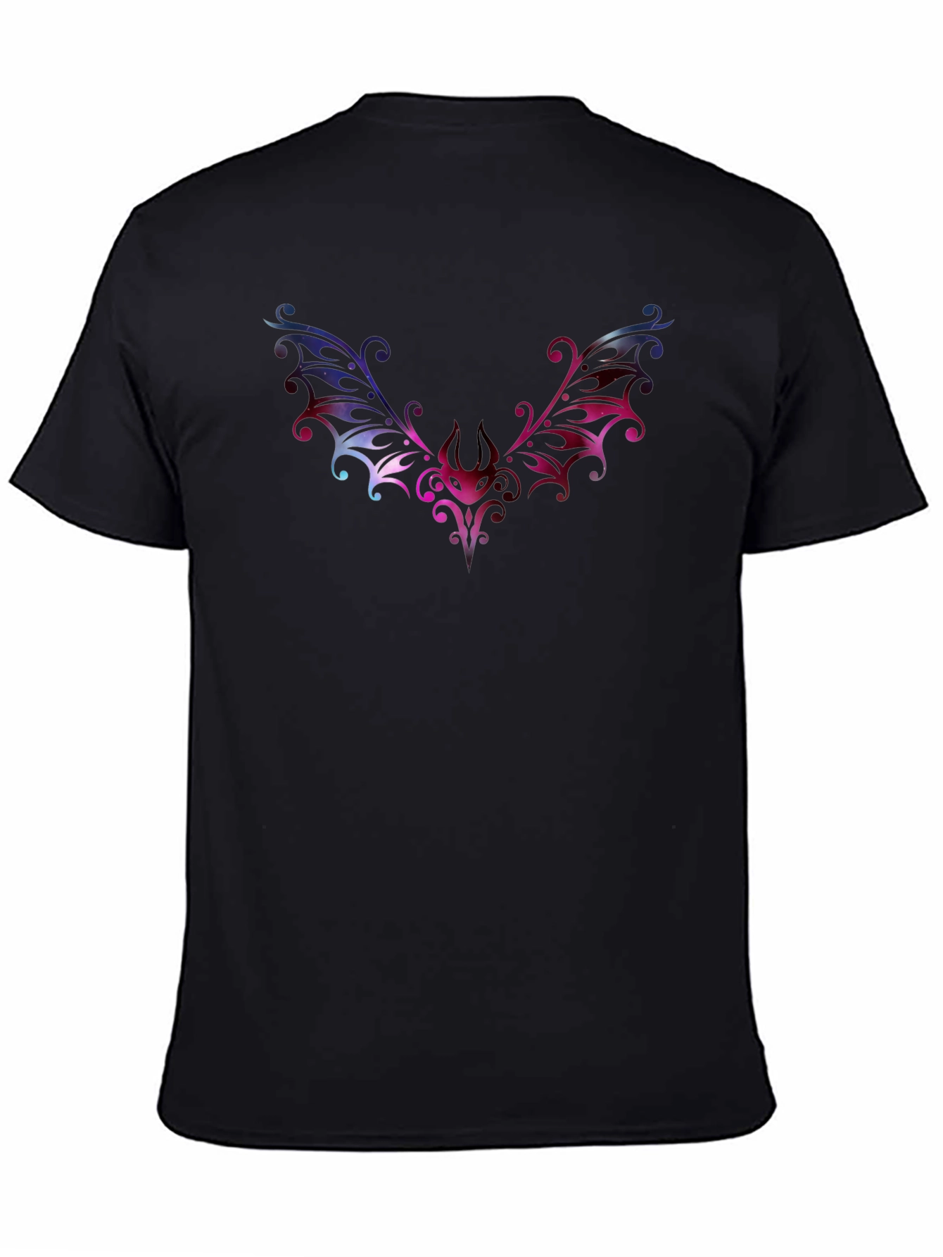 Galaxy Bat Graphic T-Shirt - Unique Dark Style
