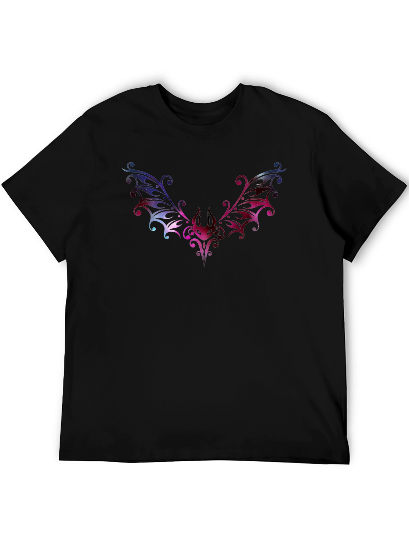 Galaxy Bat Graphic T-Shirt - Unique Dark Style