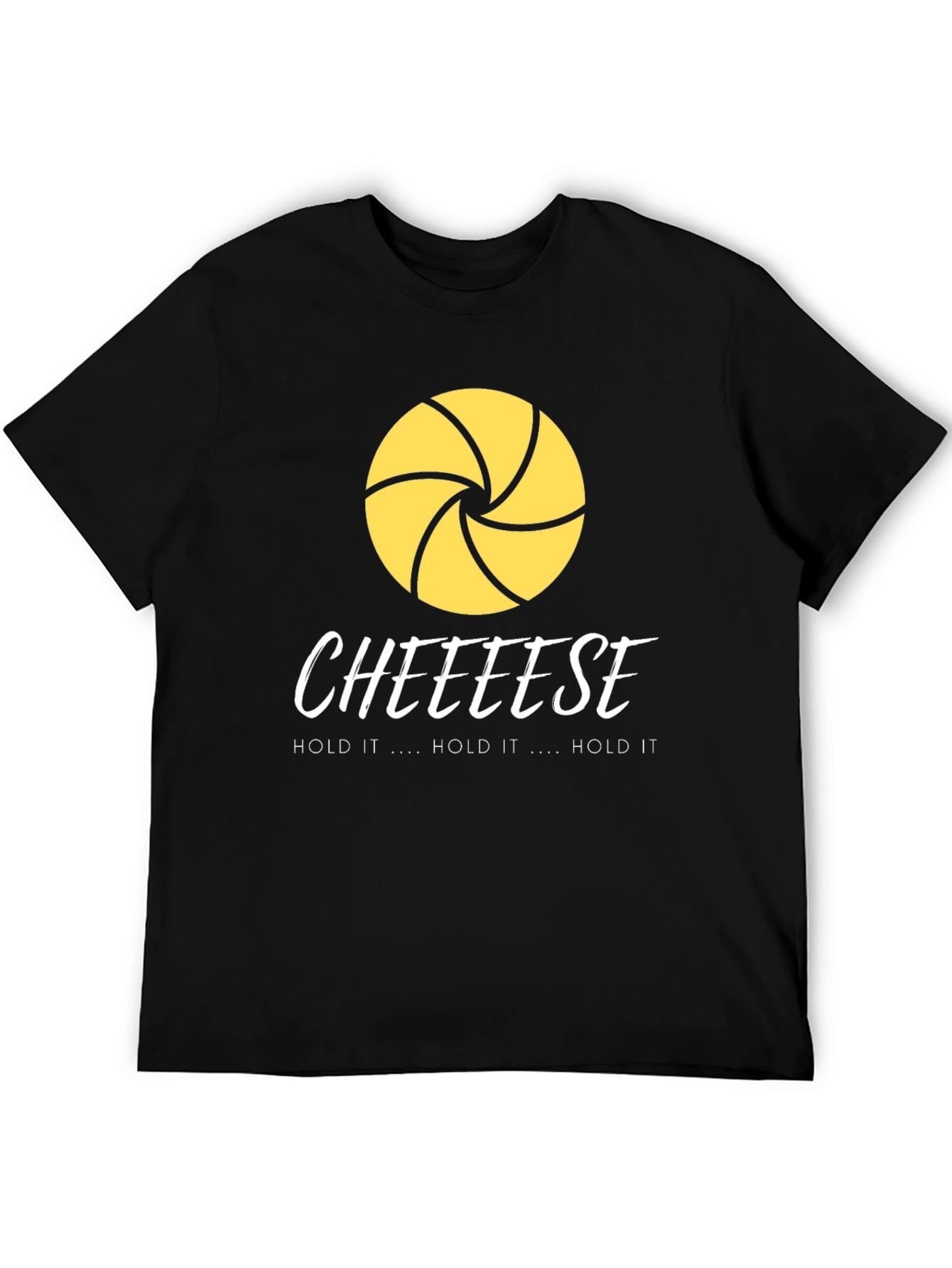 Cheese T-Shirt: Hold it Hold it Hold it!
