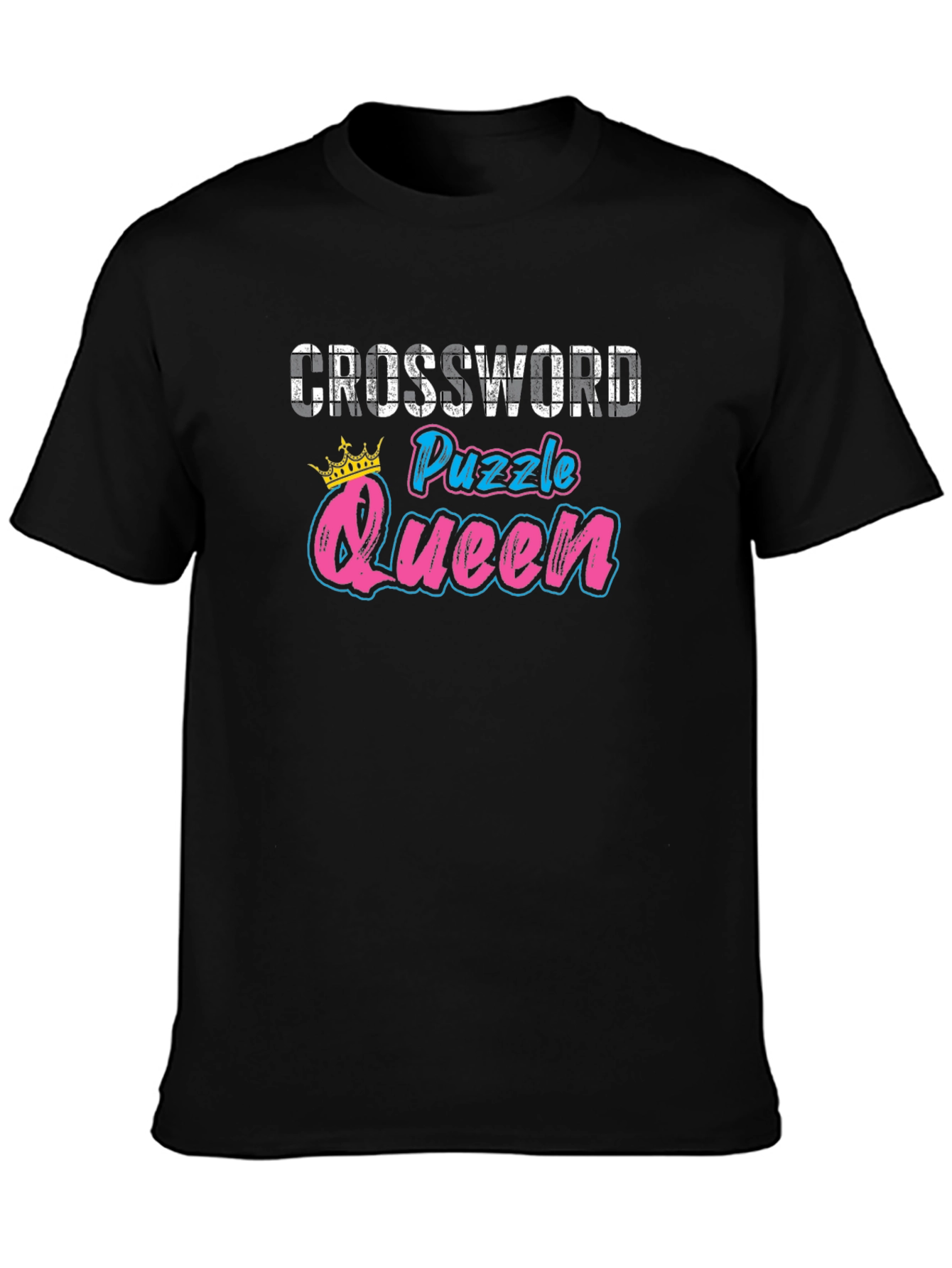 Crossword Puzzle Queen Graphic Tee