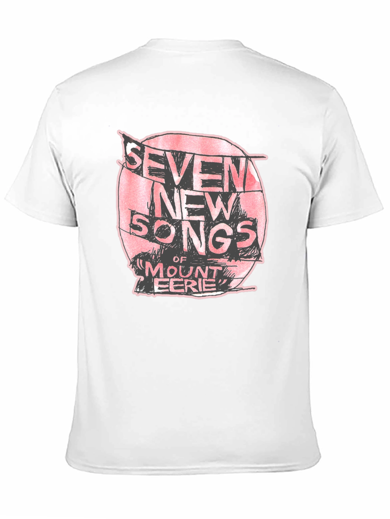 Seven New Songs Mount Eerie Black T-Shirt